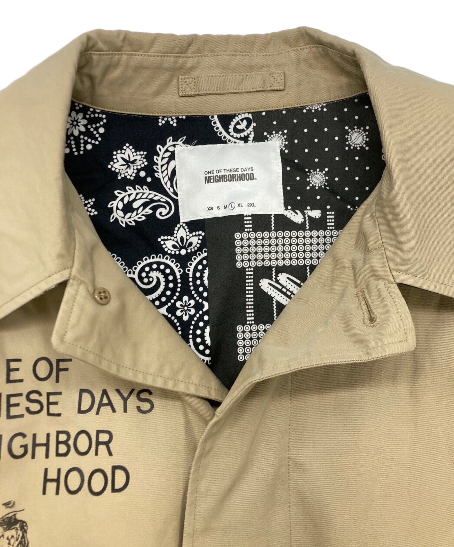 [Pre-owned] NEIGHBORHOOD OOTD C-COAT 211AQODN-JKM01