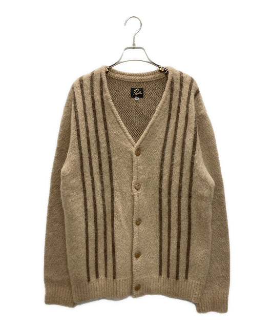 [Pre-owned] Needles MOHEAR MIX ELBOW PATCH CARDIGAN JSSP LQ422