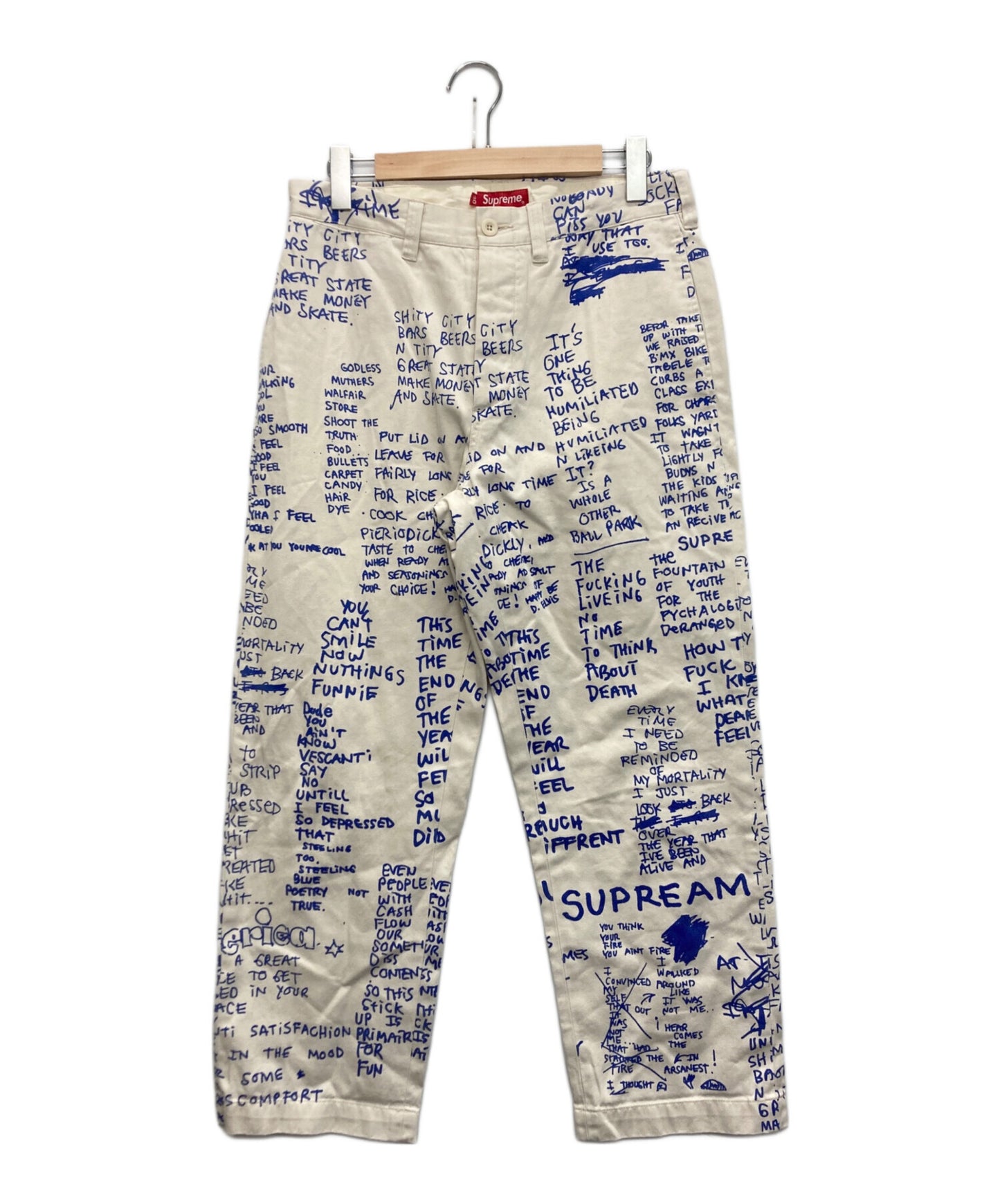 [Pre-owned] SUPREME Gonz Poems Chino Pant