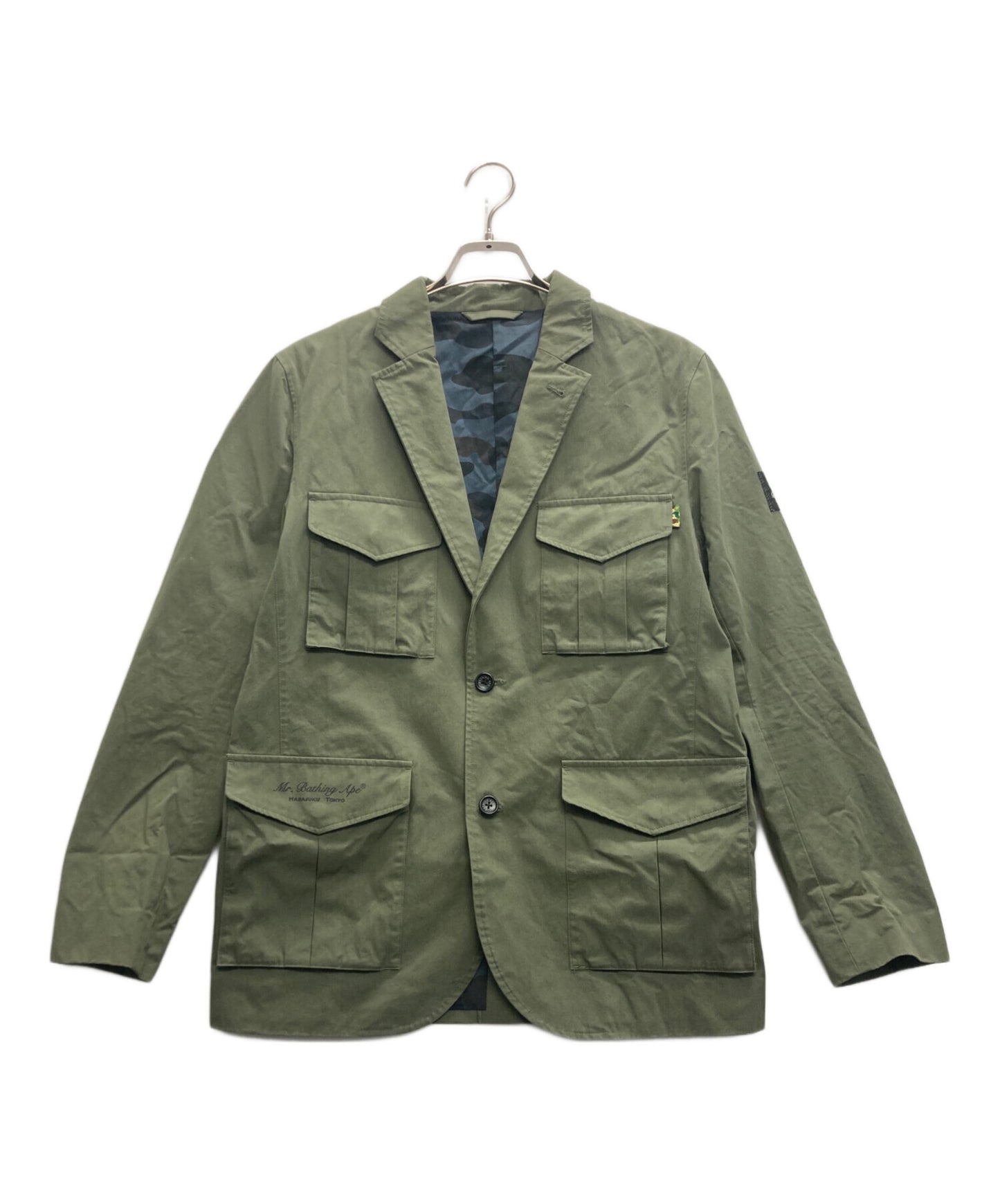 [Pre-owned] A BATHING APE MILITARY TAILORED JACKET 007JKG301001X