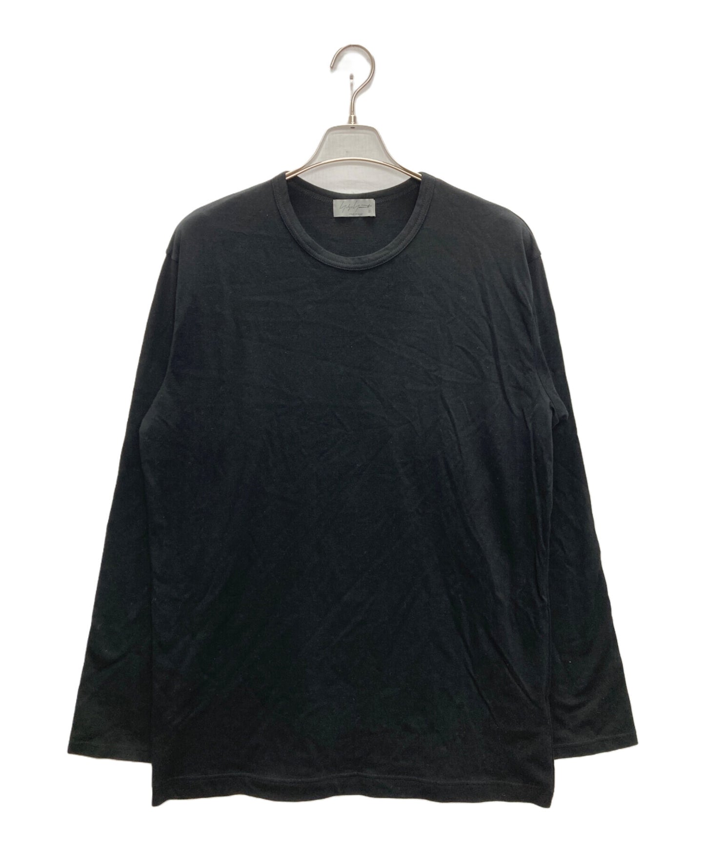 [Pre-owned] Yohji Yamamoto pour homme COTTON SINGLE JERSEY ROUND NECK LONG SLEEVE H0-T03-070