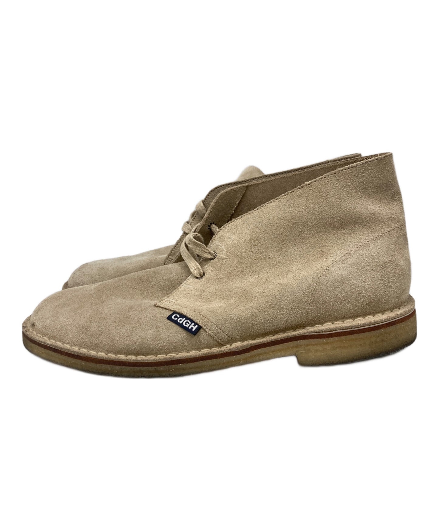 [Pre-owned] COMME des GARCONS HOMME Suede Desert Chukka Boots