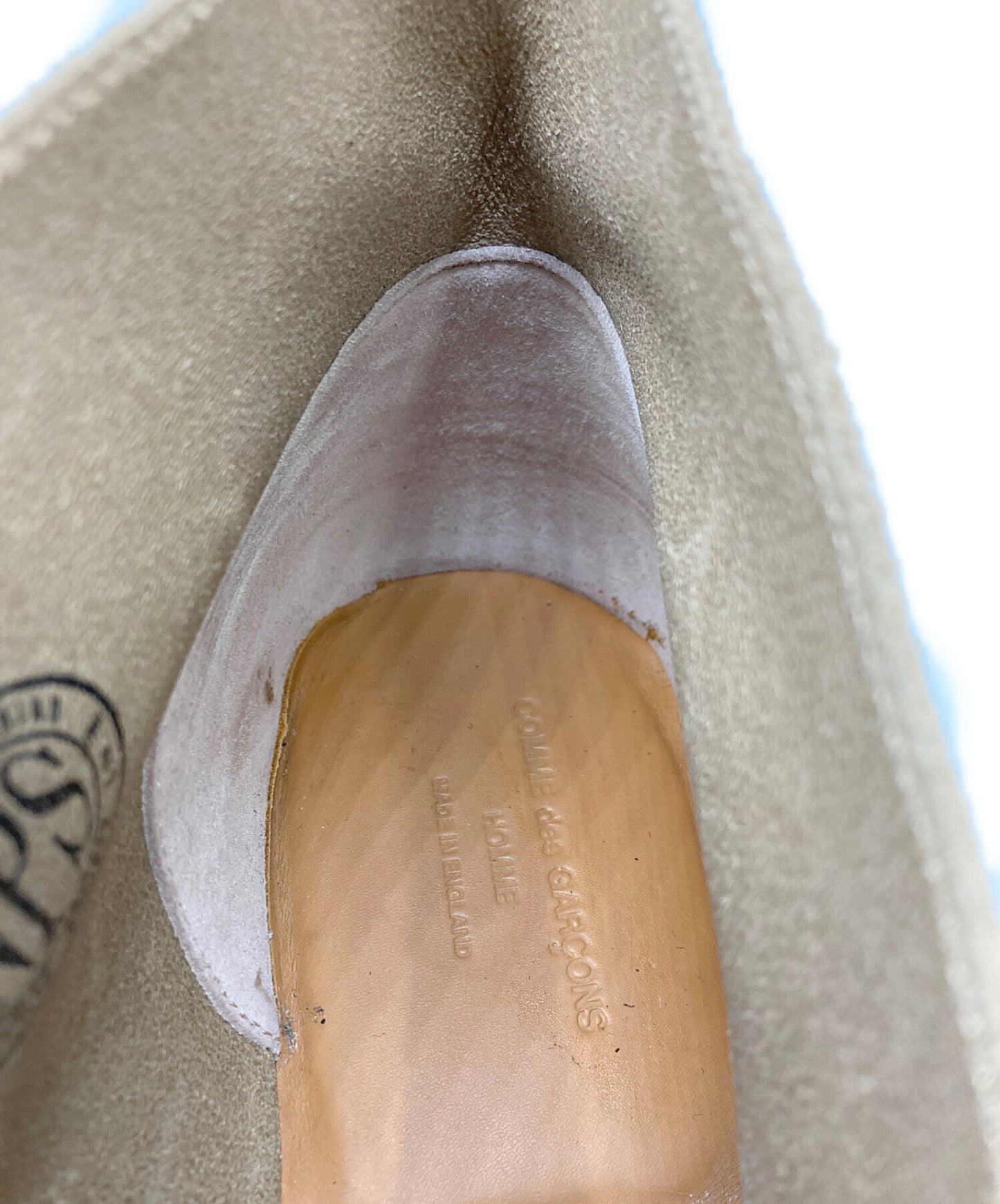 [Pre-owned] COMME des GARCONS HOMME Suede Desert Chukka Boots