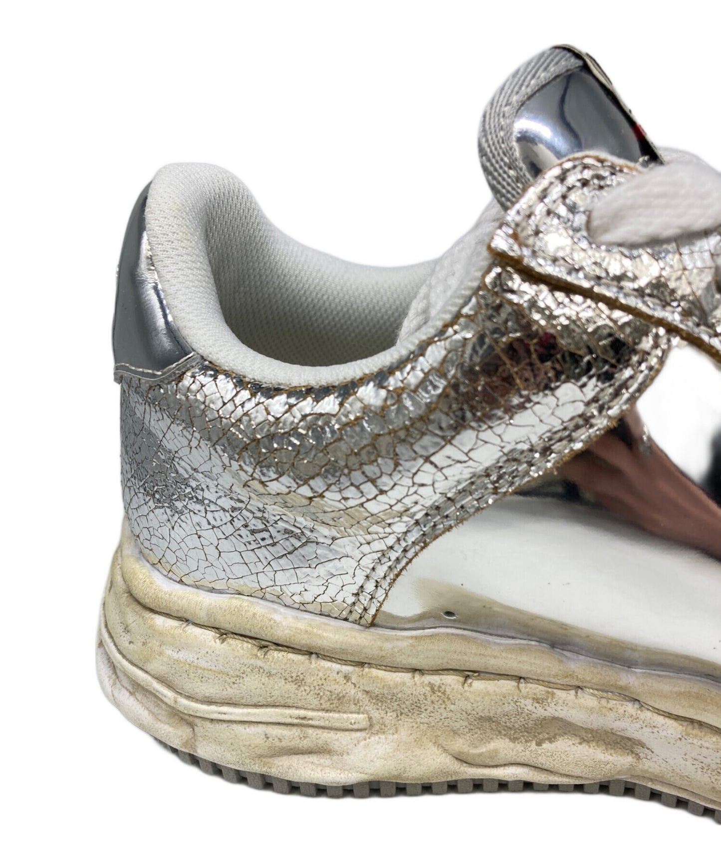 [Pre-owned] MIHARA YASUHIRO WAYNE OG Sole Cracking Leather Low-top Sneaker A12FW715