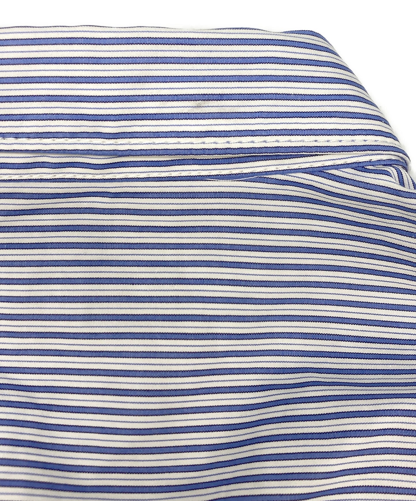 [Pre-owned] COMME des GARCONS HOMME Striped Shirt with Quilted Switching HL-B018