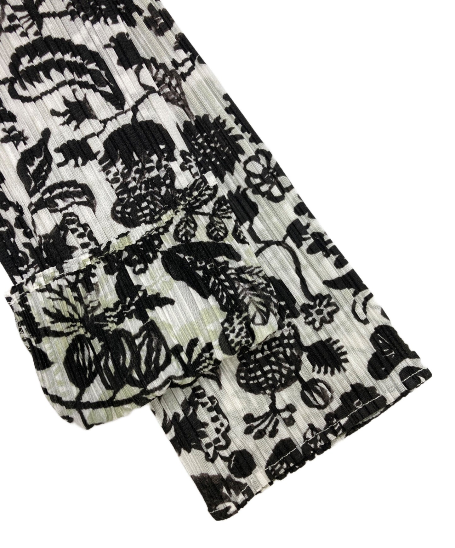 [Pre-owned] PLEATS PLEASE Botanical Pleated Cardigan PP93-J0753