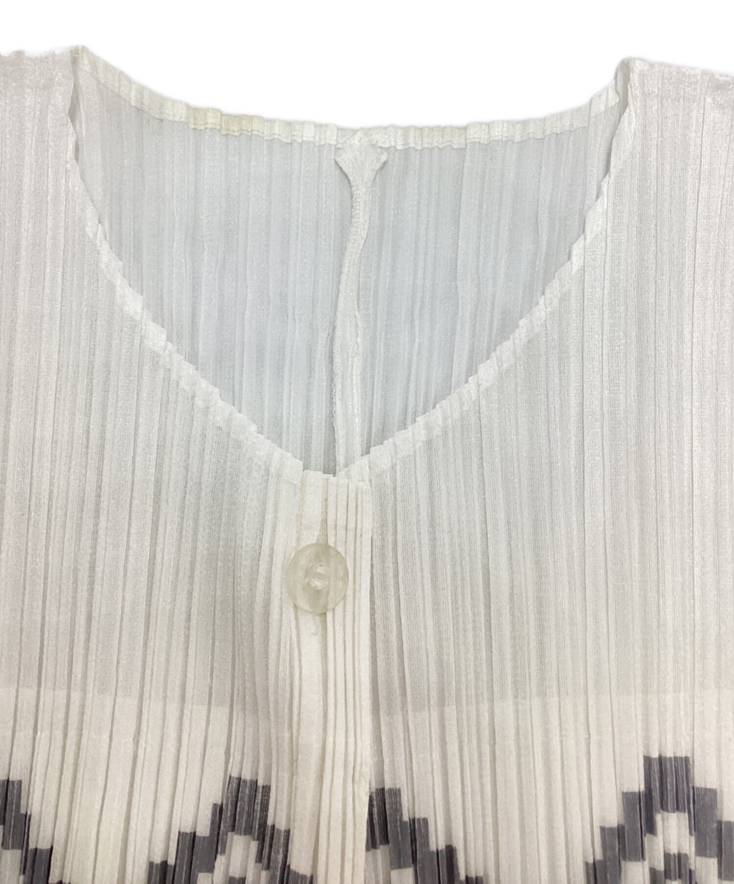 [Pre-owned] PLEATS PLEASE 2B Pleated Cardigan PP91-J0636