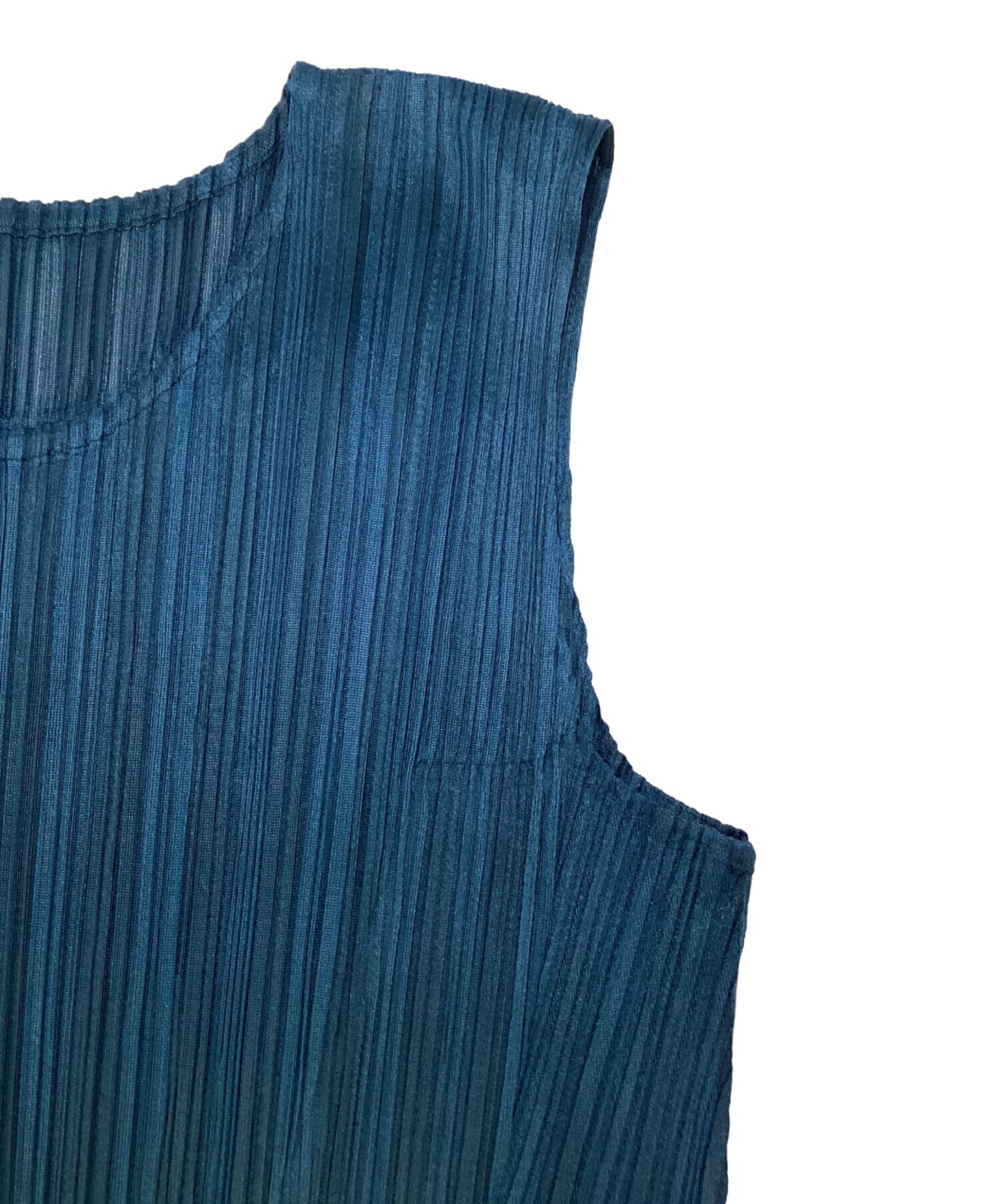 [Pre-owned] PLEATS PLEASE Sleeveless pleated tunic PP73-JT622