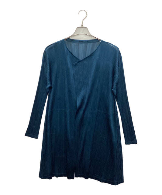 [Pre-owned] PLEATS PLEASE Pleated long cardigan PP73-JA623