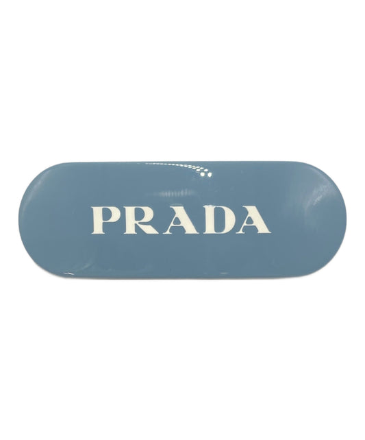 [Pre-owned] PRADA Logo hair clip 1IF108