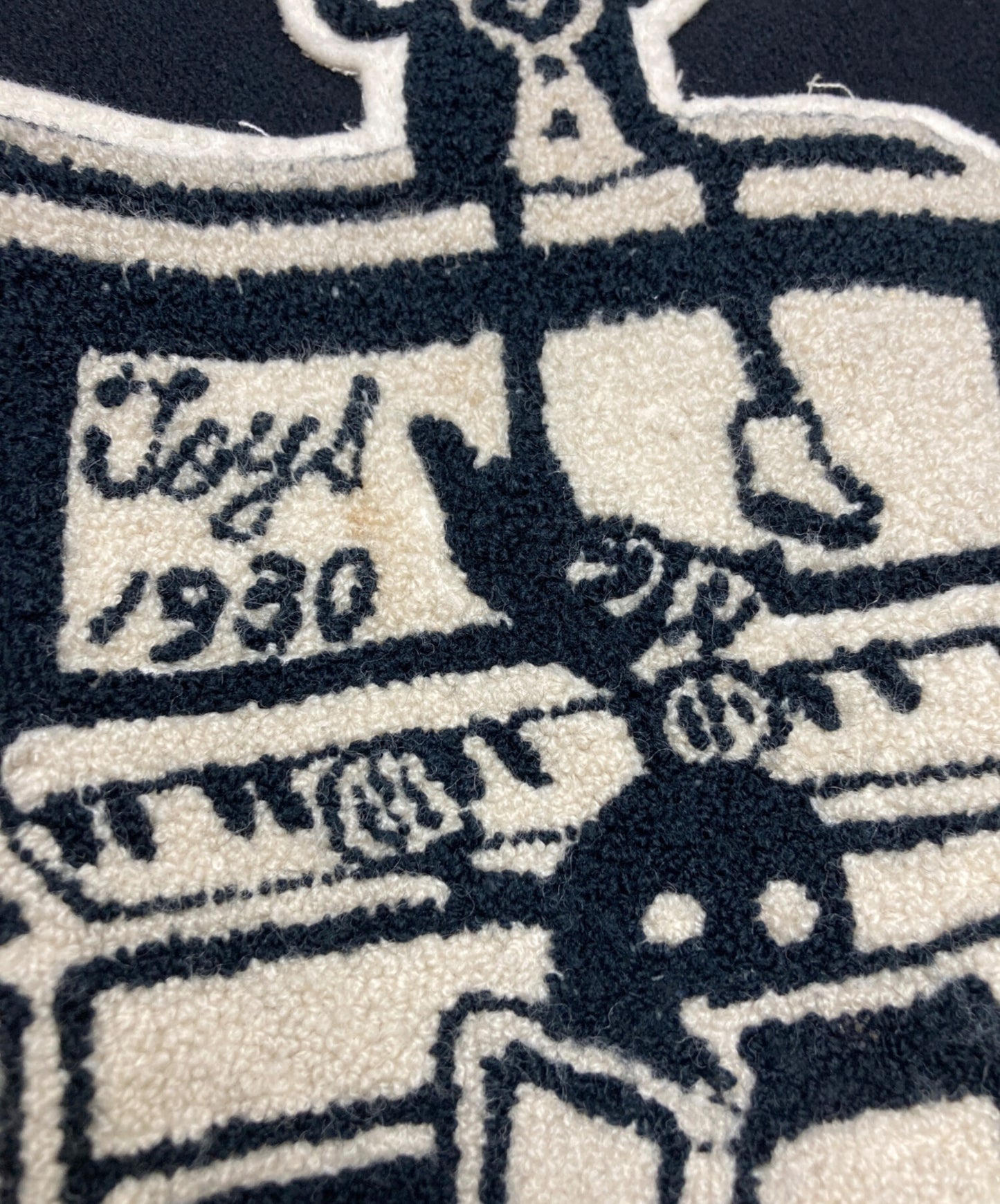 [Pre-owned] Hysteric Glamour Embroidered Wappen Varsity Jacket 0567