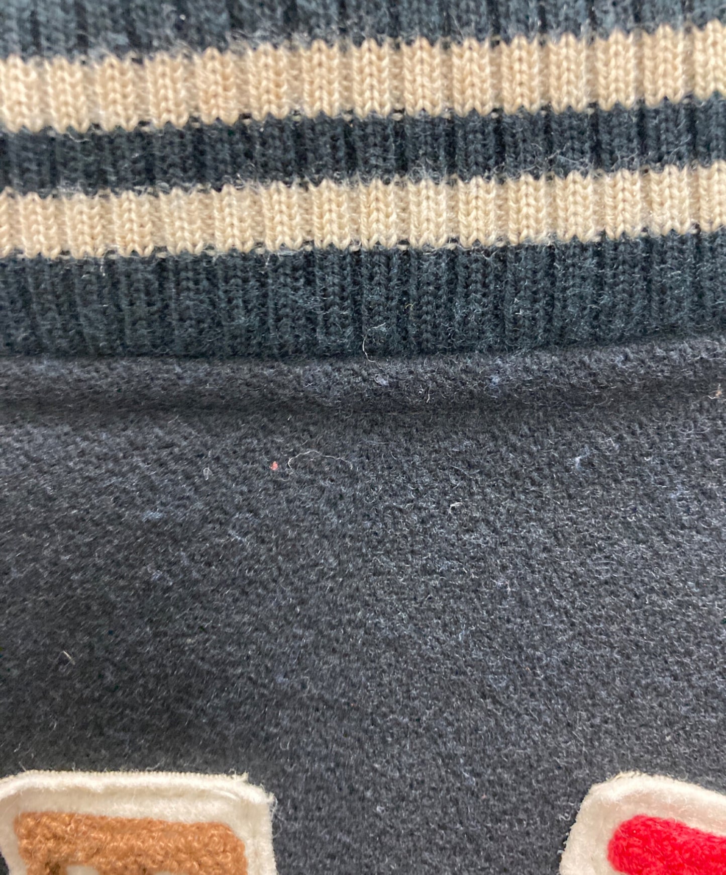 [Pre-owned] Hysteric Glamour Embroidered Wappen Varsity Jacket 0567