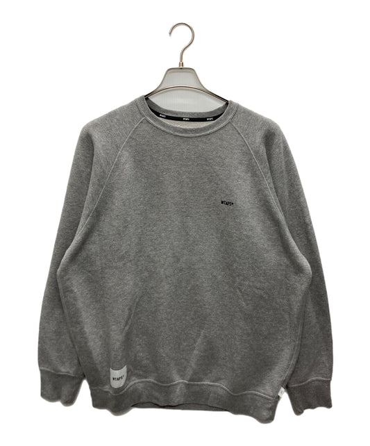[Pre-owned] WTAPS SIGN 03 SWEATER CTPL ASH 242ATDT-CSM25
