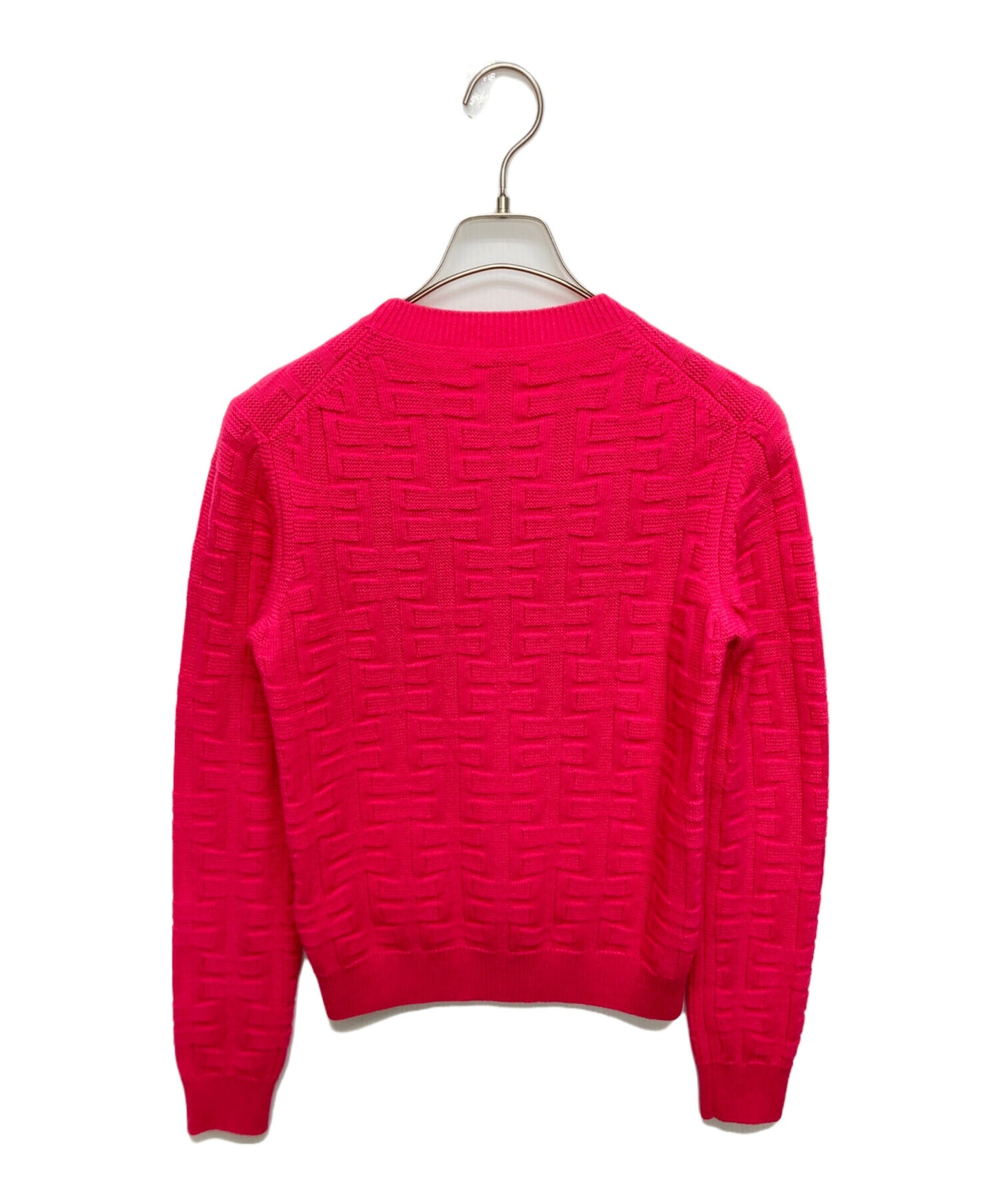 [Pre-owned] HERMES Ash Wool Knitted Sweater 2H2630DA