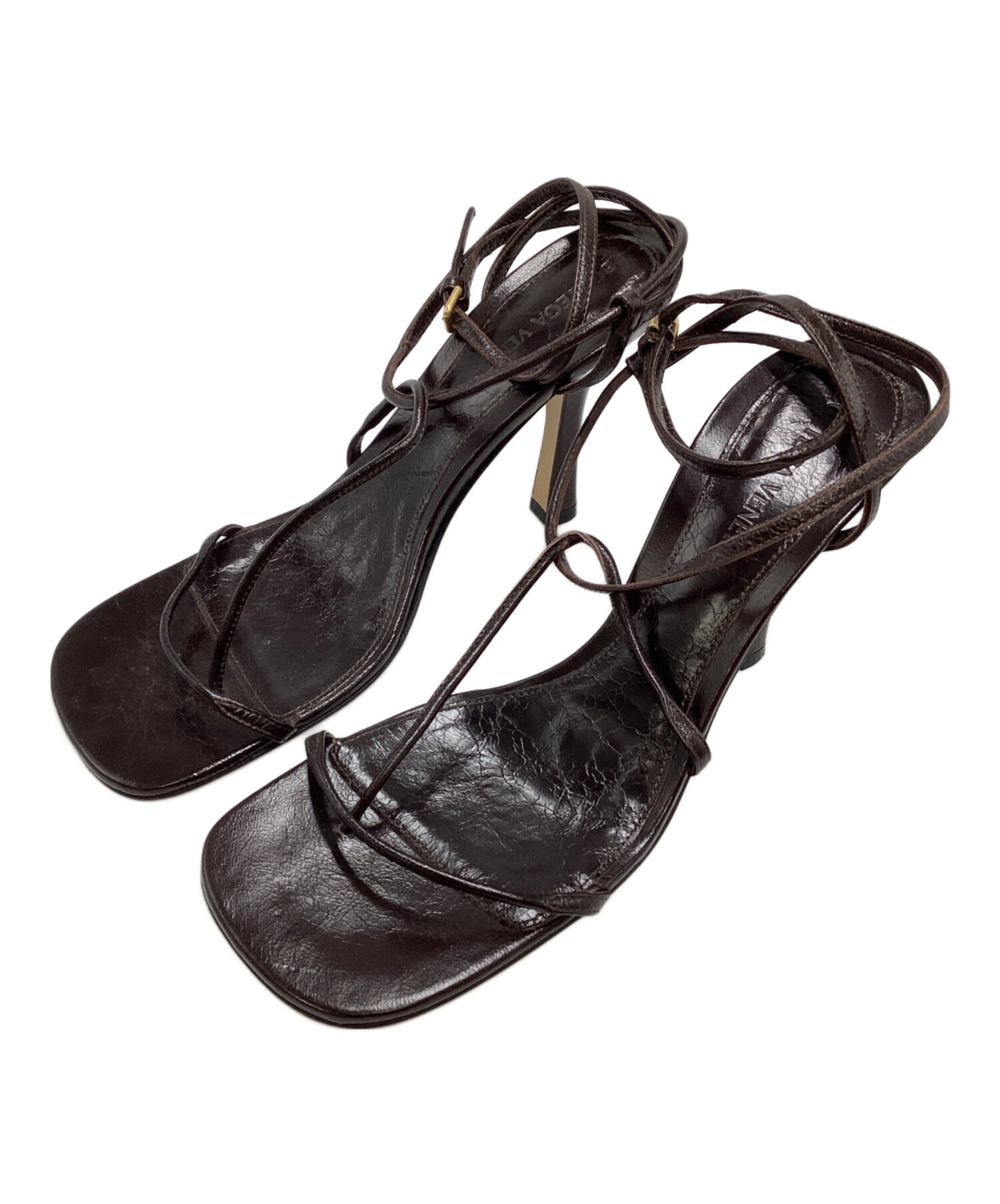 [Pre-owned] BOTTEGA VENETA Square Toe Sandals