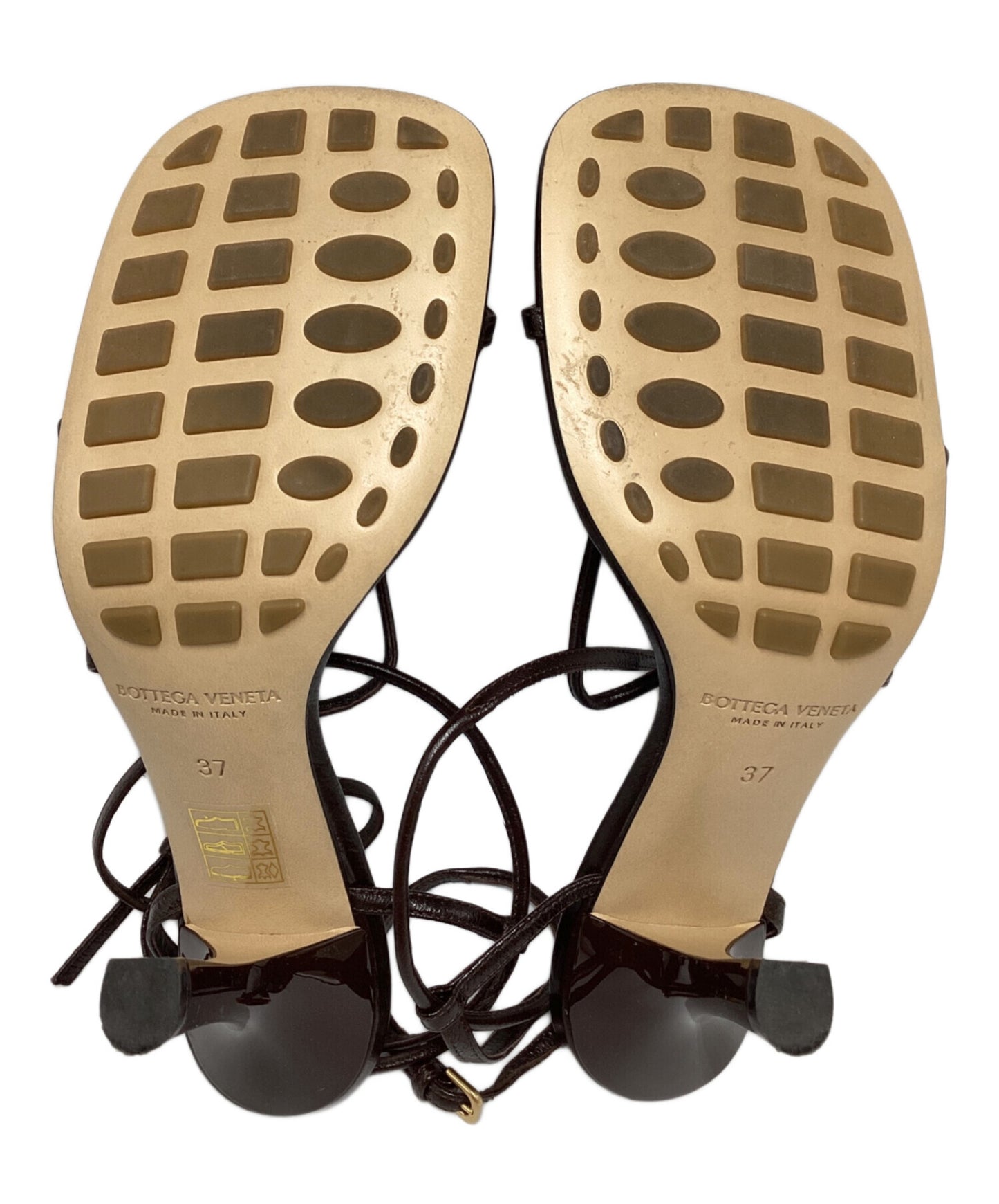 [Pre-owned] BOTTEGA VENETA Square Toe Sandals