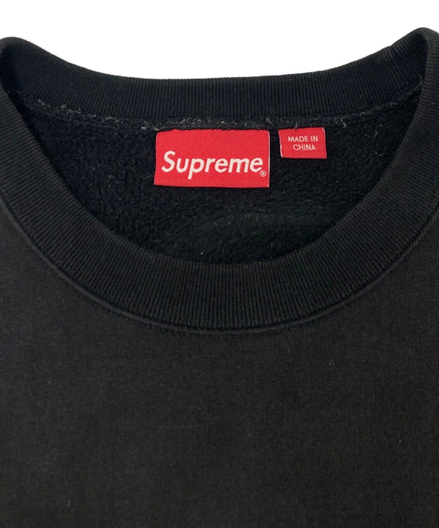 [Pre-owned] SUPREME Tonal Applique Crewneck