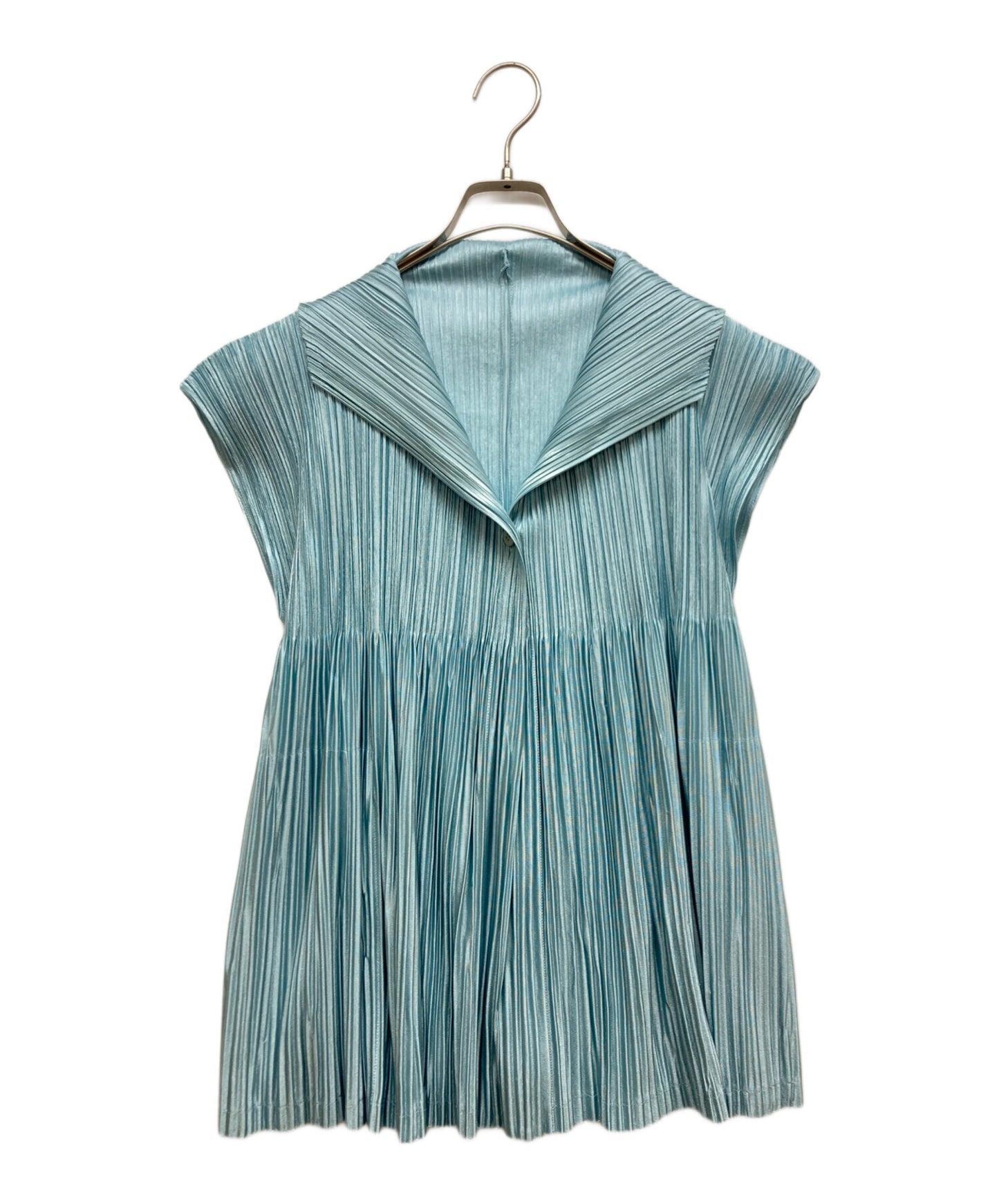 [Pre-owned] PLEATS PLEASE pleated vest PP41-JE181