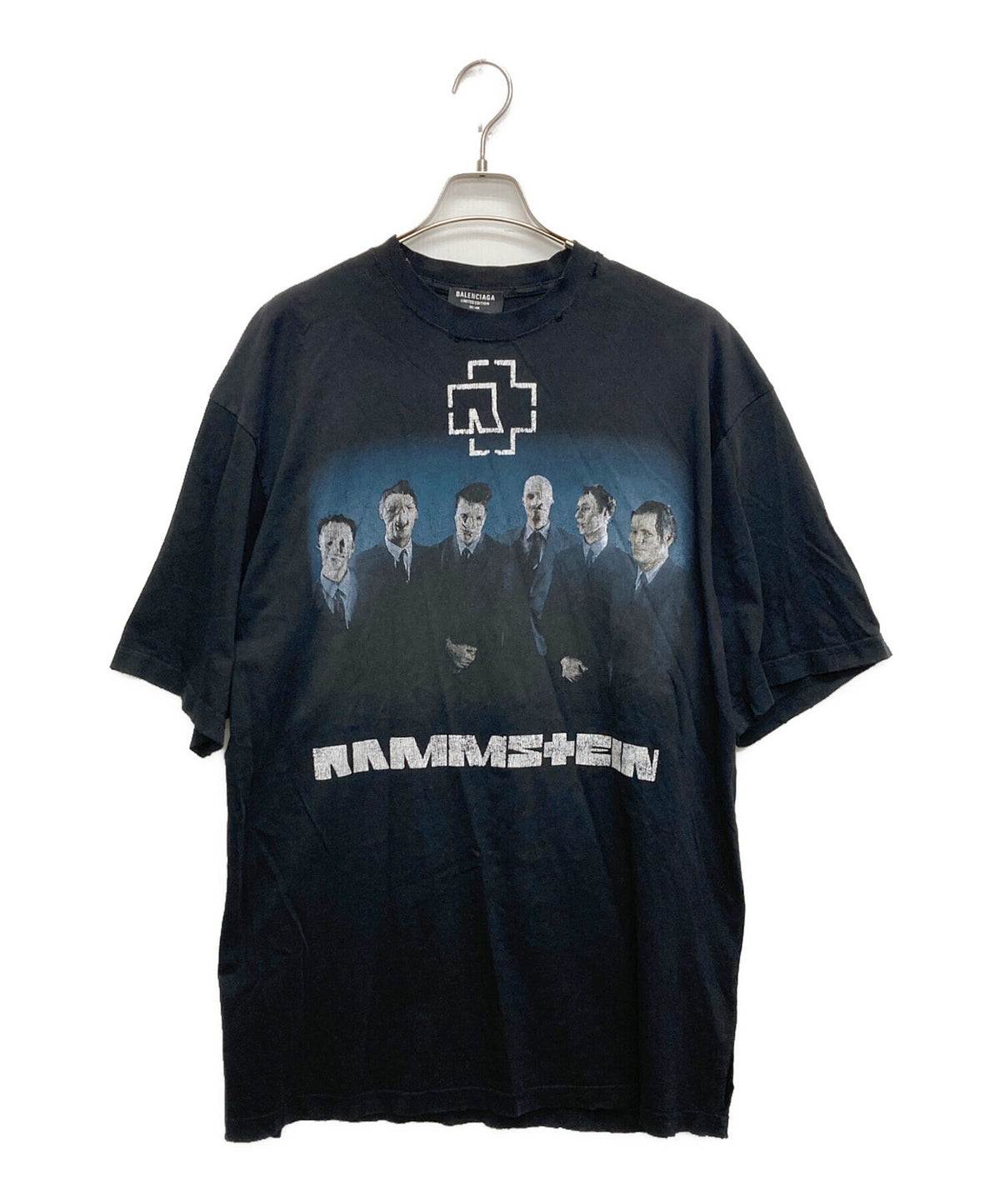 [Pre-owned] BALENCIAGA Rammstein Tee KT93 651795 TLV51 1000