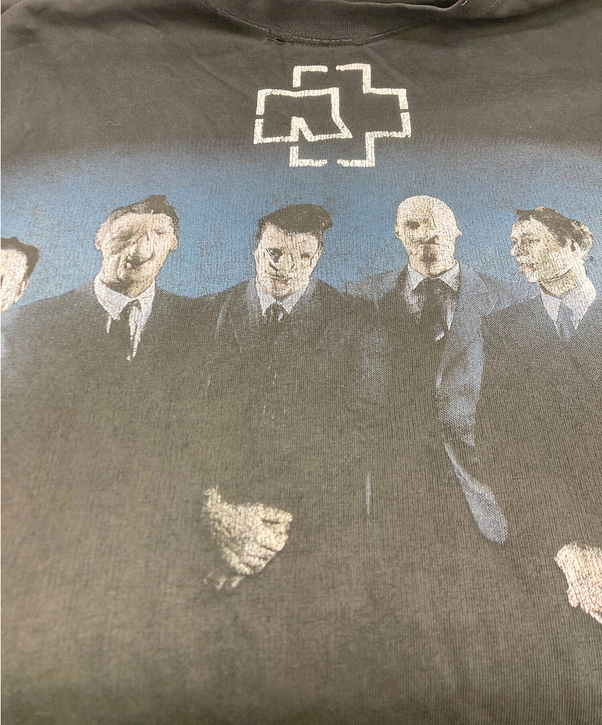 [Pre-owned] BALENCIAGA Rammstein Tee KT93 651795 TLV51 1000