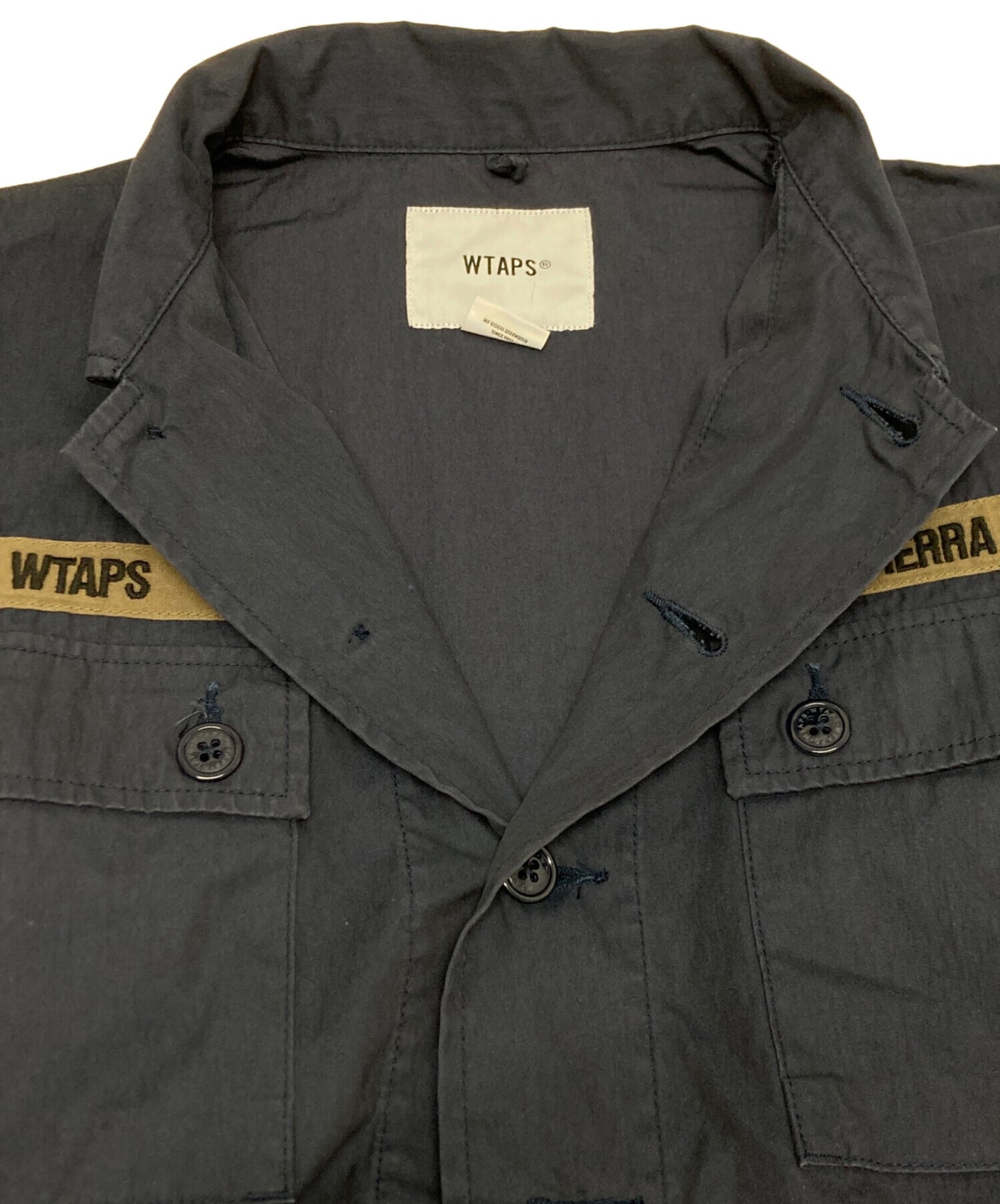 [Pre-owned] WTAPS JUNGLE LS 01 SHIRT 191WVDT-SHM01
