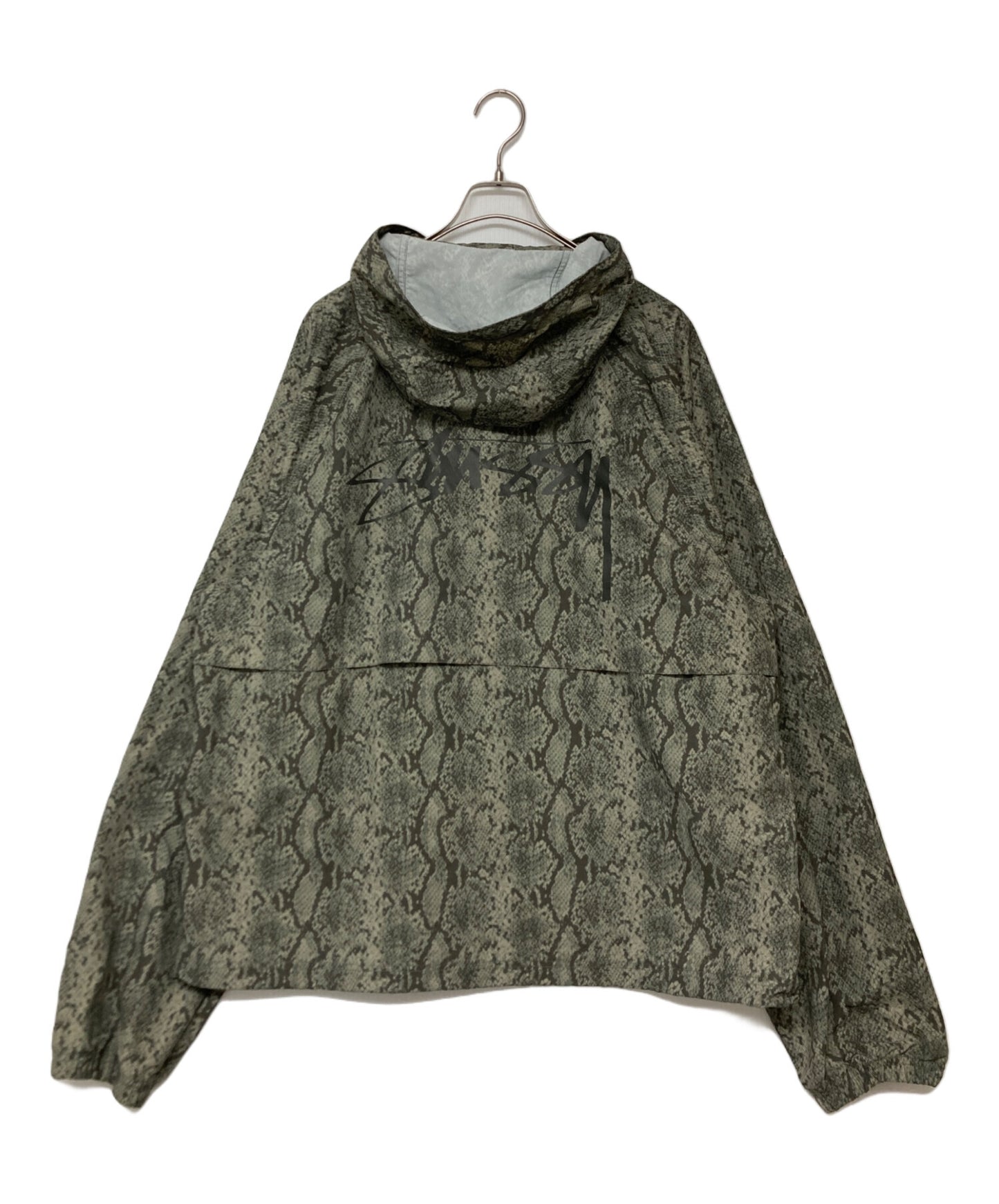 [Pre-owned] stussy BEACH SHELL SNAKE PRINT NYLON/Jacket 115851