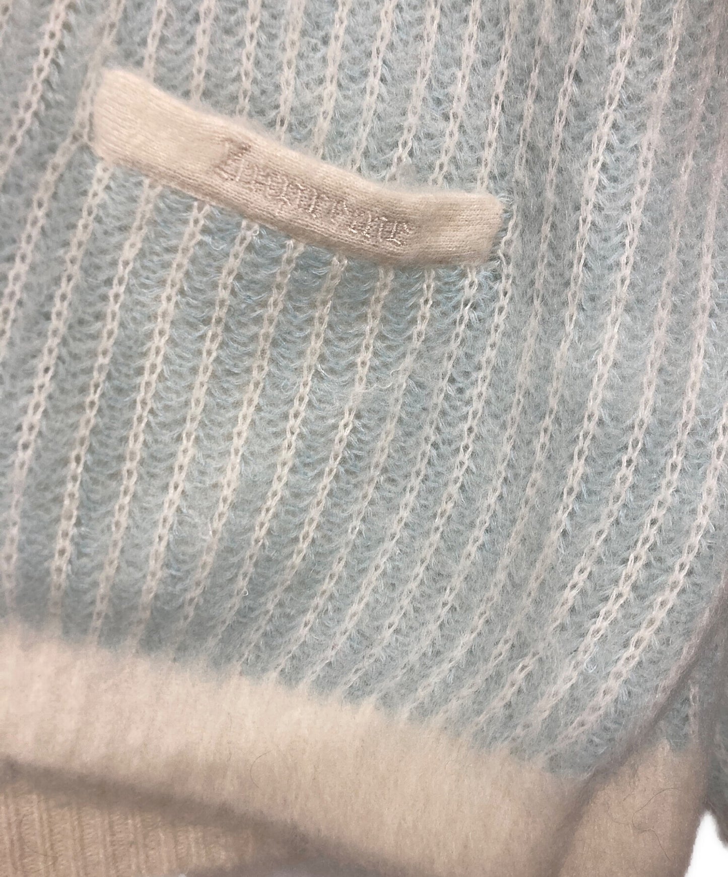 [Pre-owned] SUPREME 2-Tone Mohair Cardigan