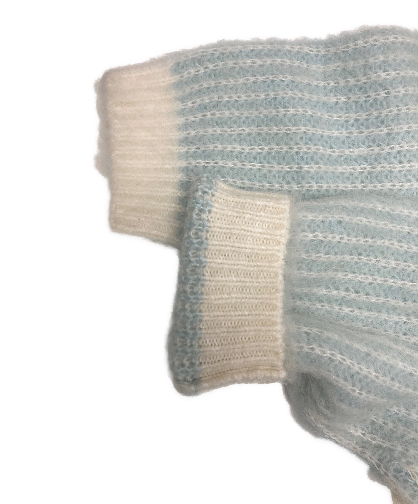 [Pre-owned] SUPREME 2-Tone Mohair Cardigan