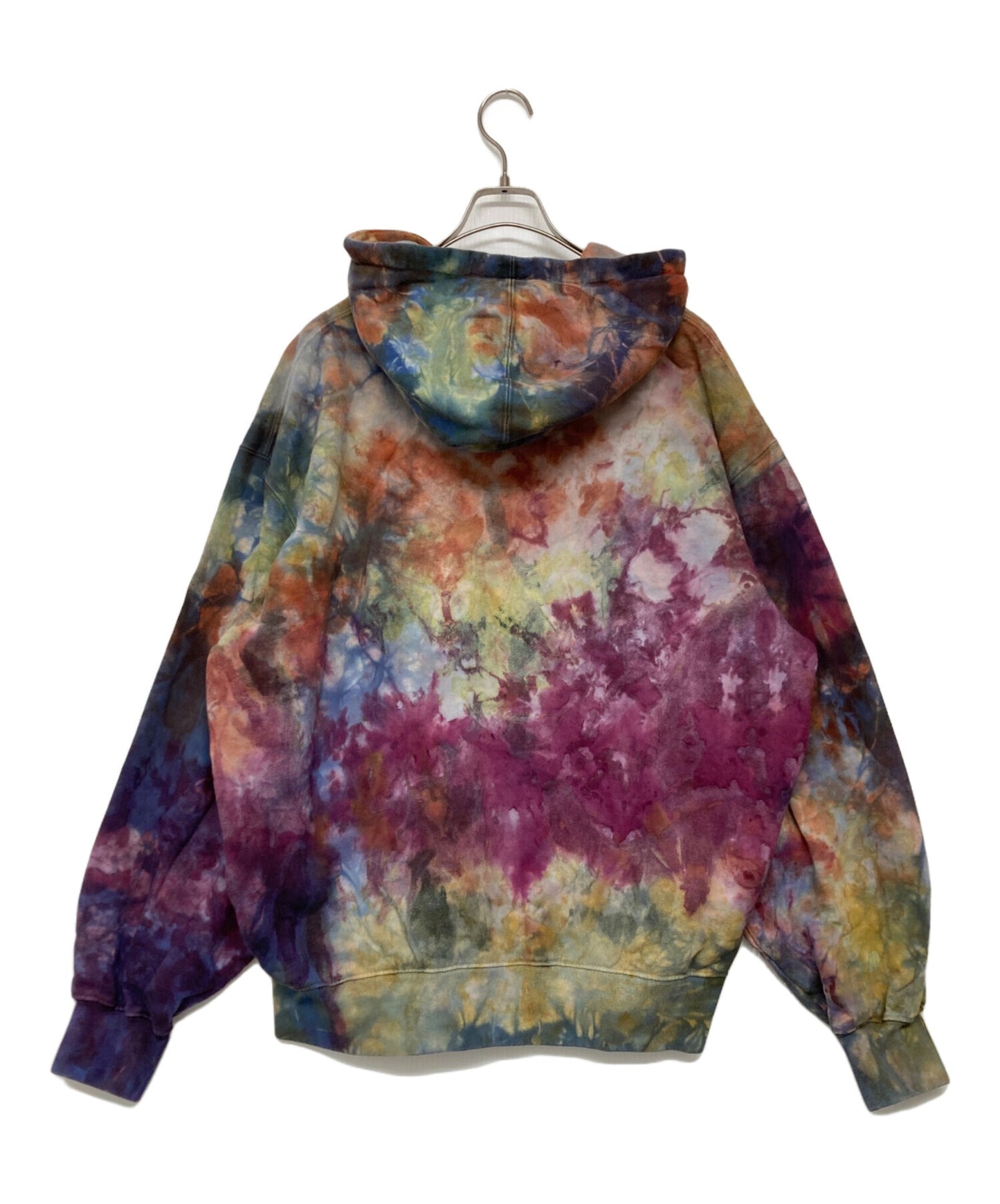 [Pre-owned] SUPREME Overdyed SmallBox Zipup Hoodie