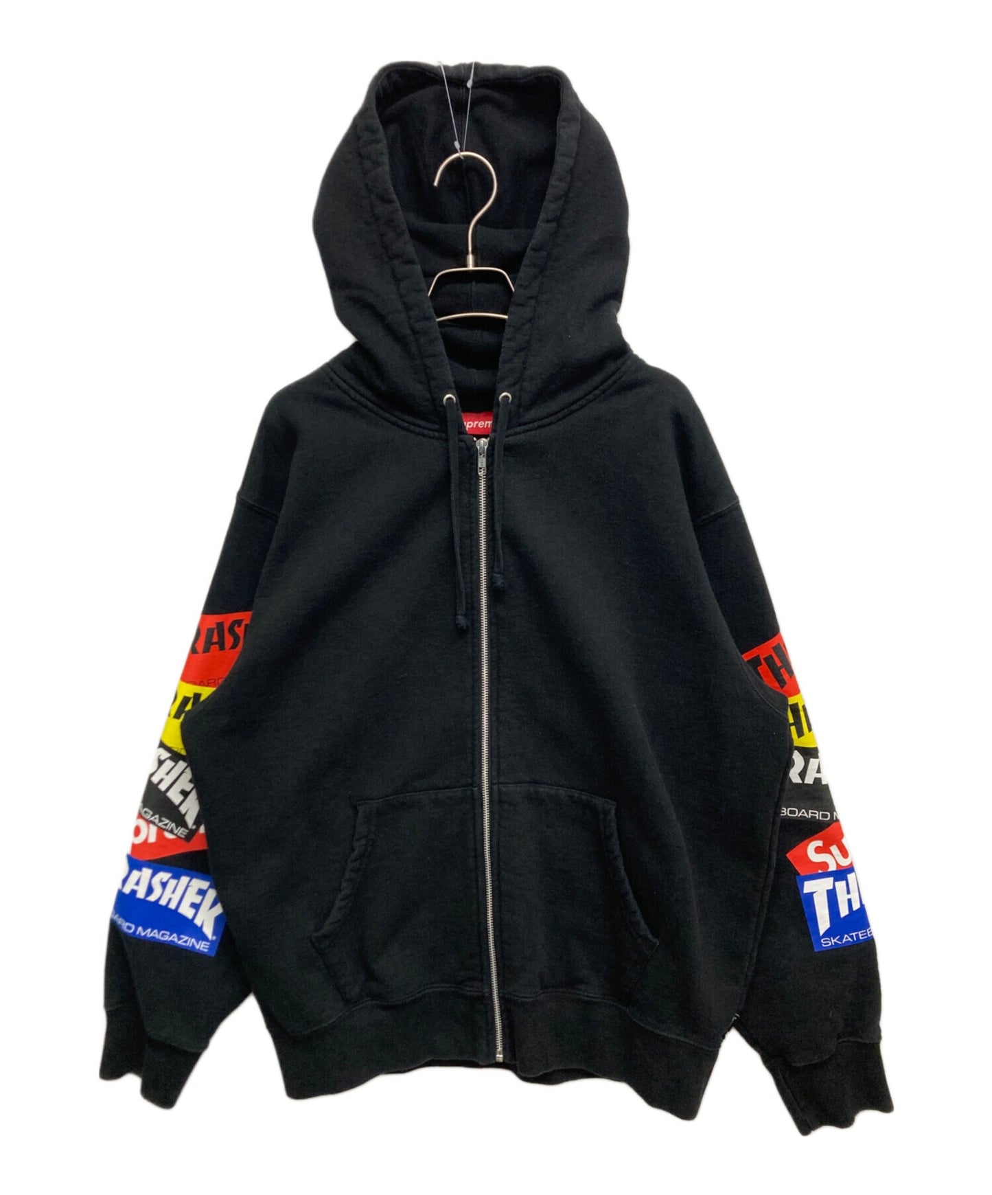 [Pre-owned] SUPREME Multi Logo Zip Up Hooded Sweatshirt