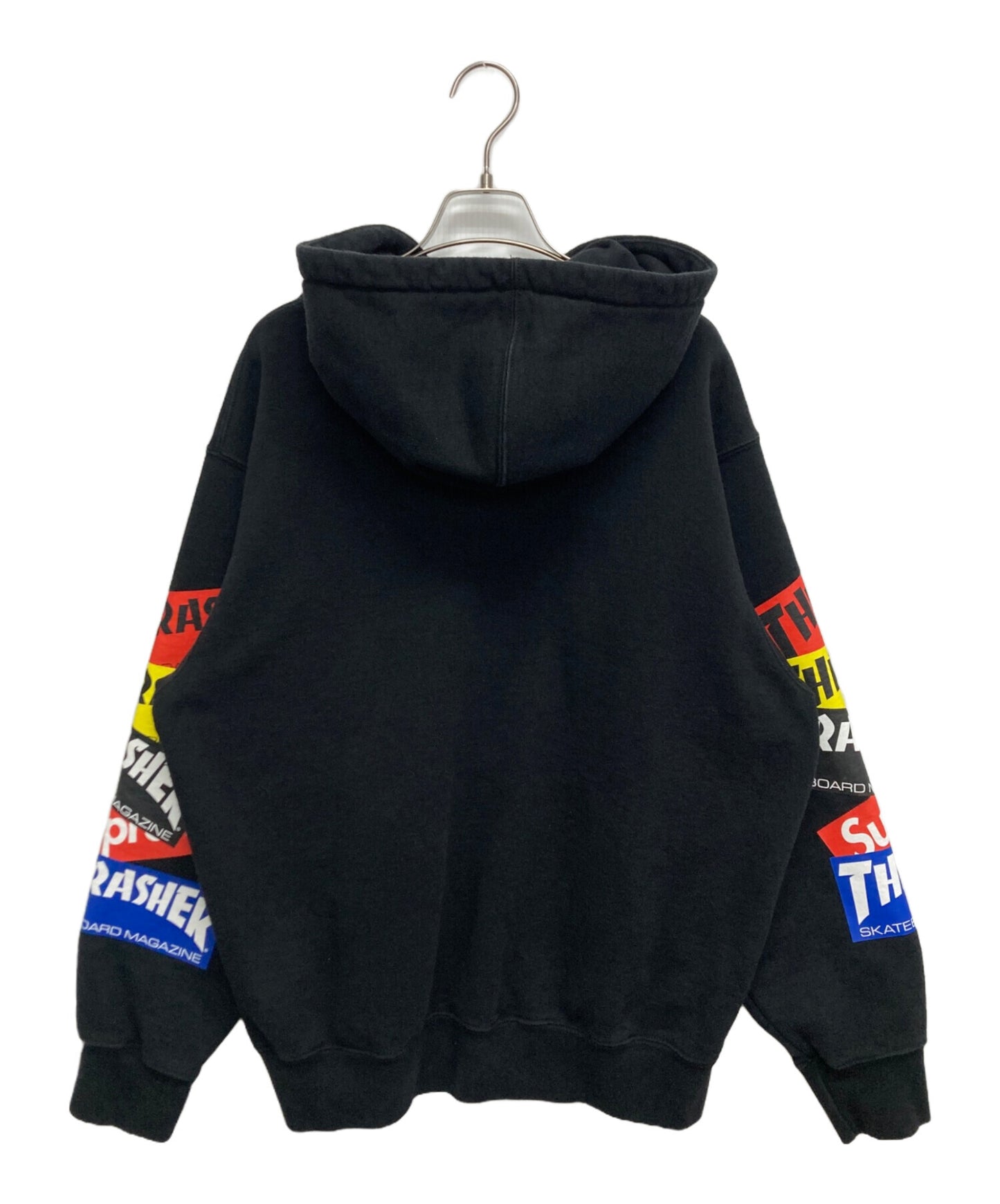 [Pre-owned] SUPREME Multi Logo Zip Up Hooded Sweatshirt