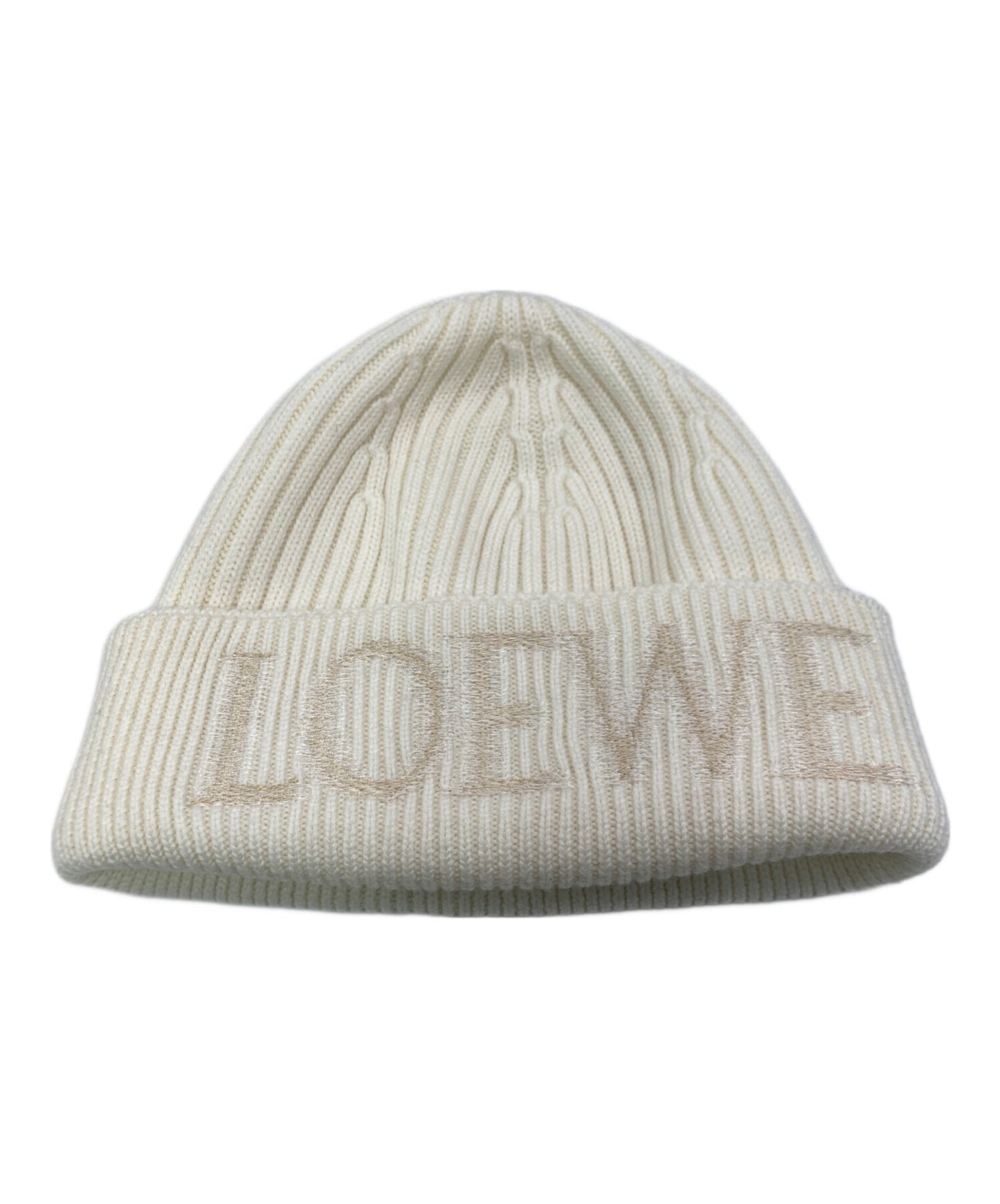 [Pre-owned] LOEWE Wool Logo Beanie F540257X23
