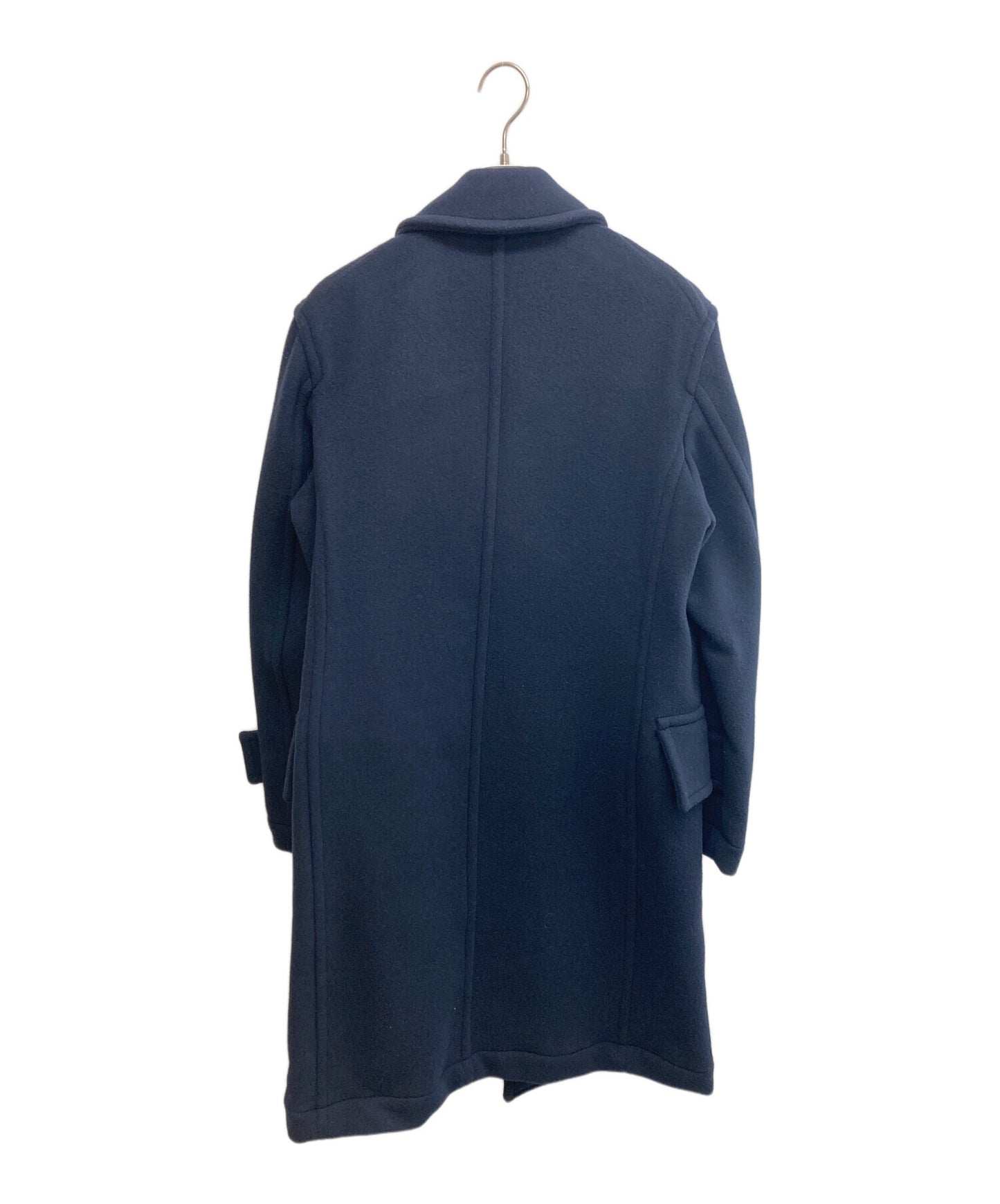 [Pre-owned] TAKAHIROMIYASHITA TheSoloIst. "Right-Left Pencil Silhouette Double-Breasted Peacoat." Peacoat sj-0015bAW23