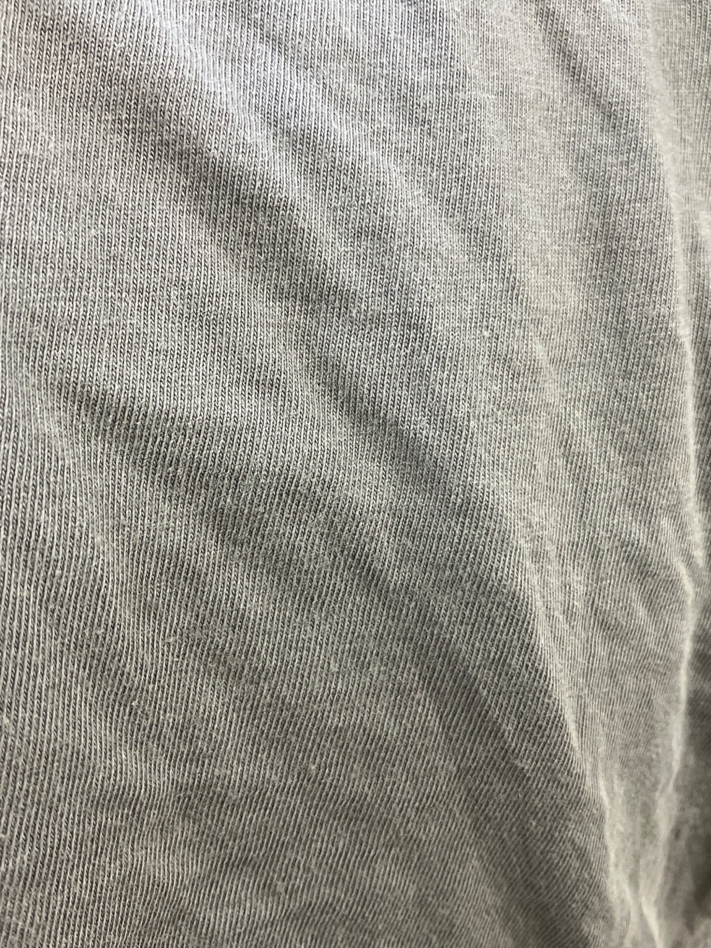 [Pre-owned] RICK OWENS Center-Docking Cotton Crew-Neck Oversized T-Shirt RU18S5282-JA