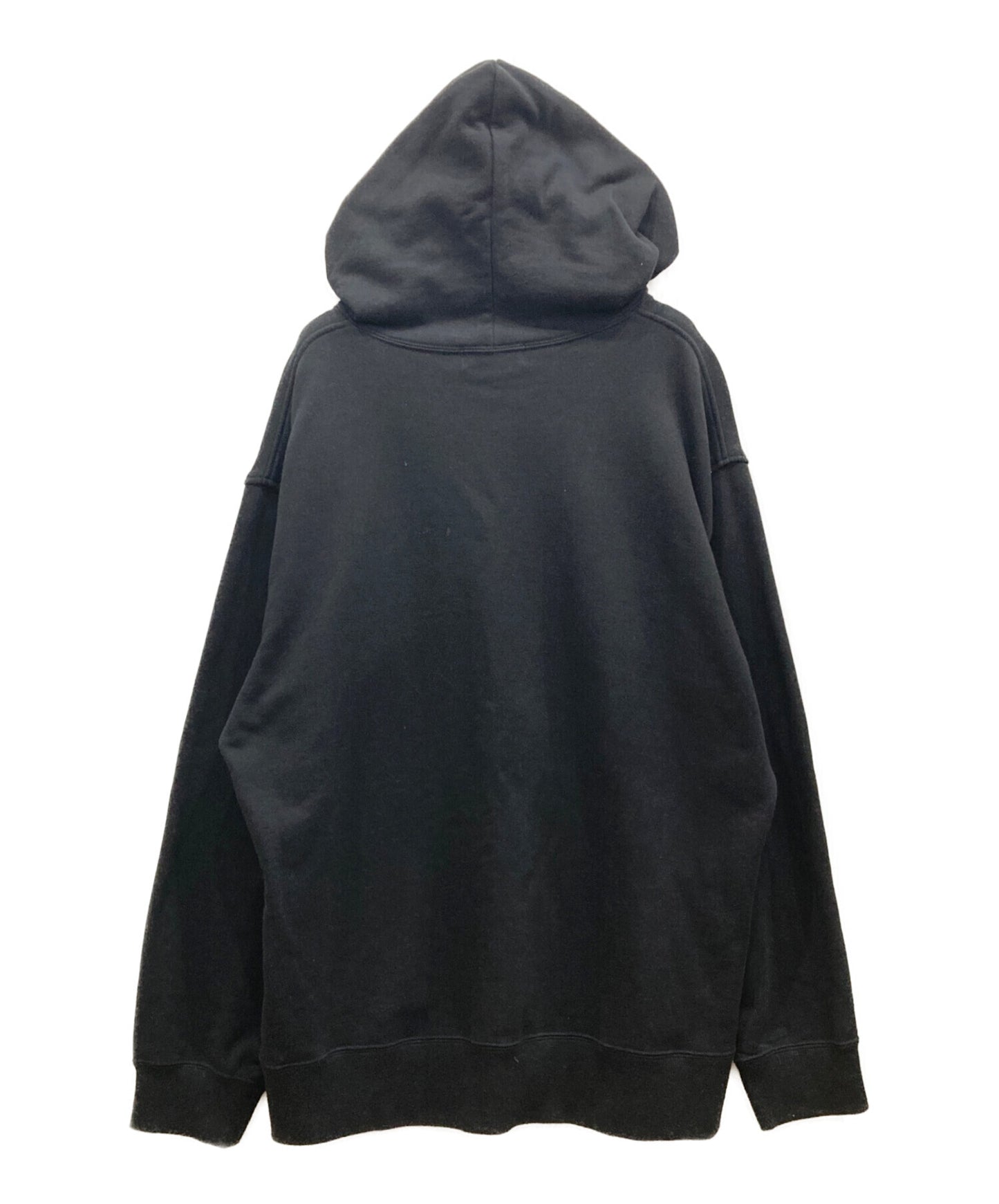 [Pre-owned] Yohji Yamamoto pour homme 22SS 30/10 FLEECE SIGNATURE EMBROIDERY HOODIE HG-T27-077 HG-T27-077
