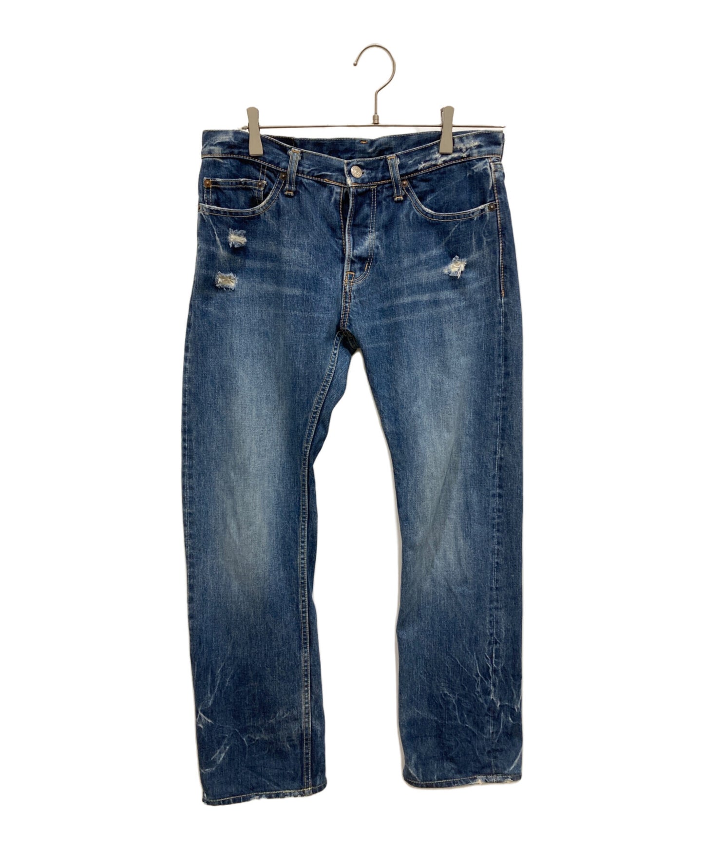 [Pre-owned] Hysteric Glamour Damaged denim pants