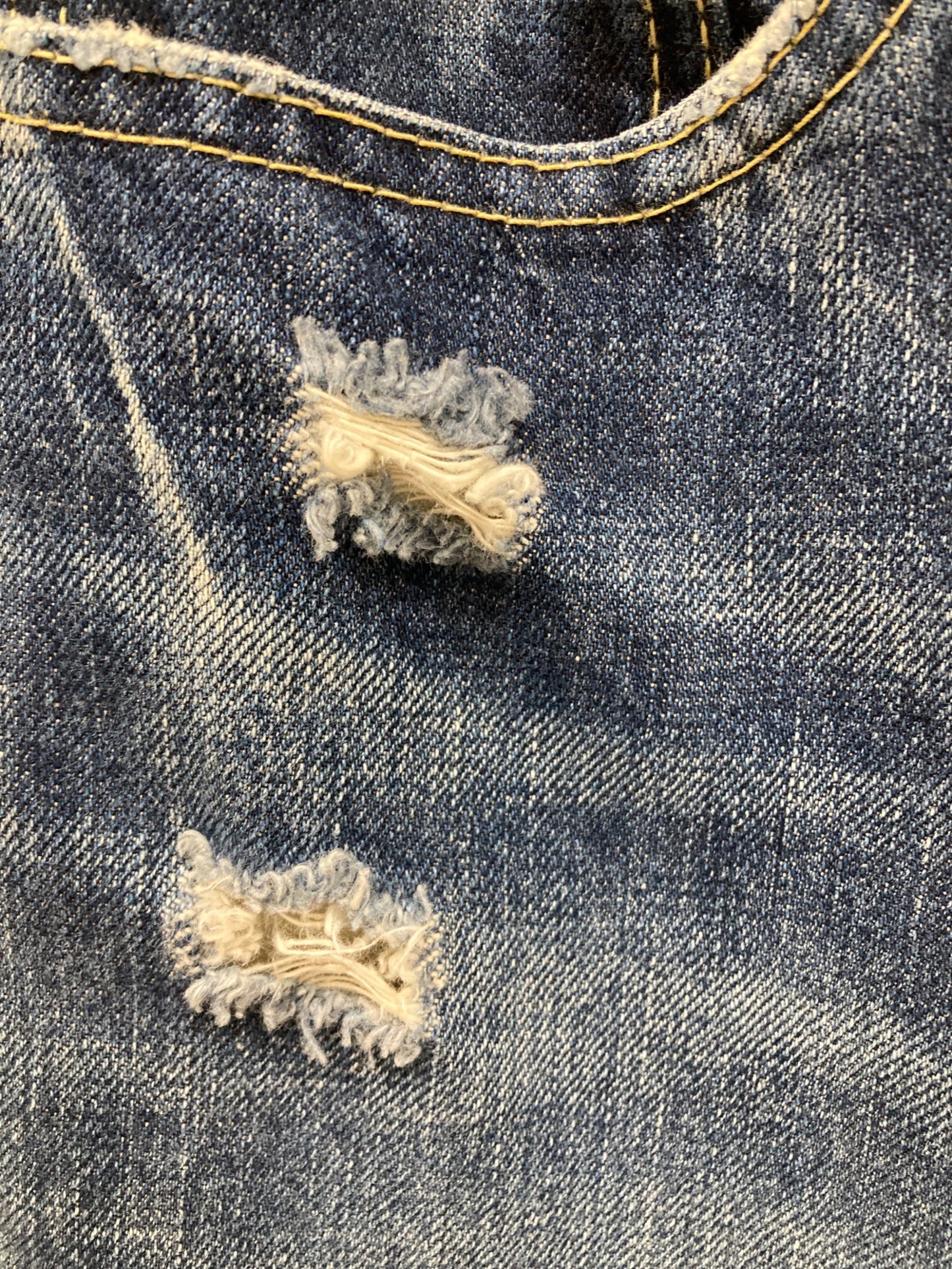 [Pre-owned] Hysteric Glamour Damaged denim pants