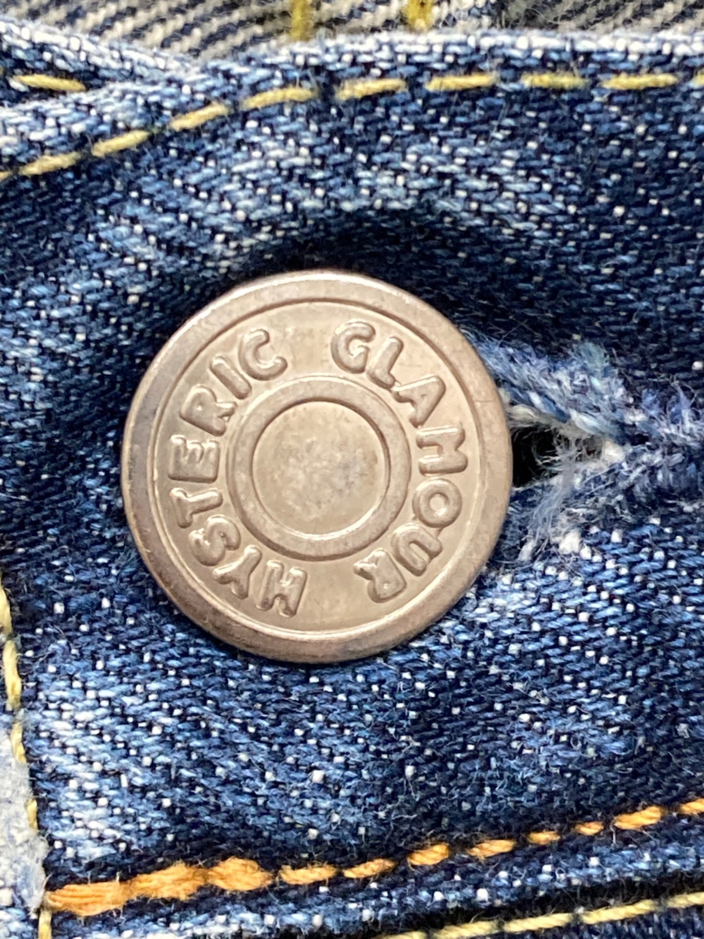 [Pre-owned] Hysteric Glamour Damaged denim pants