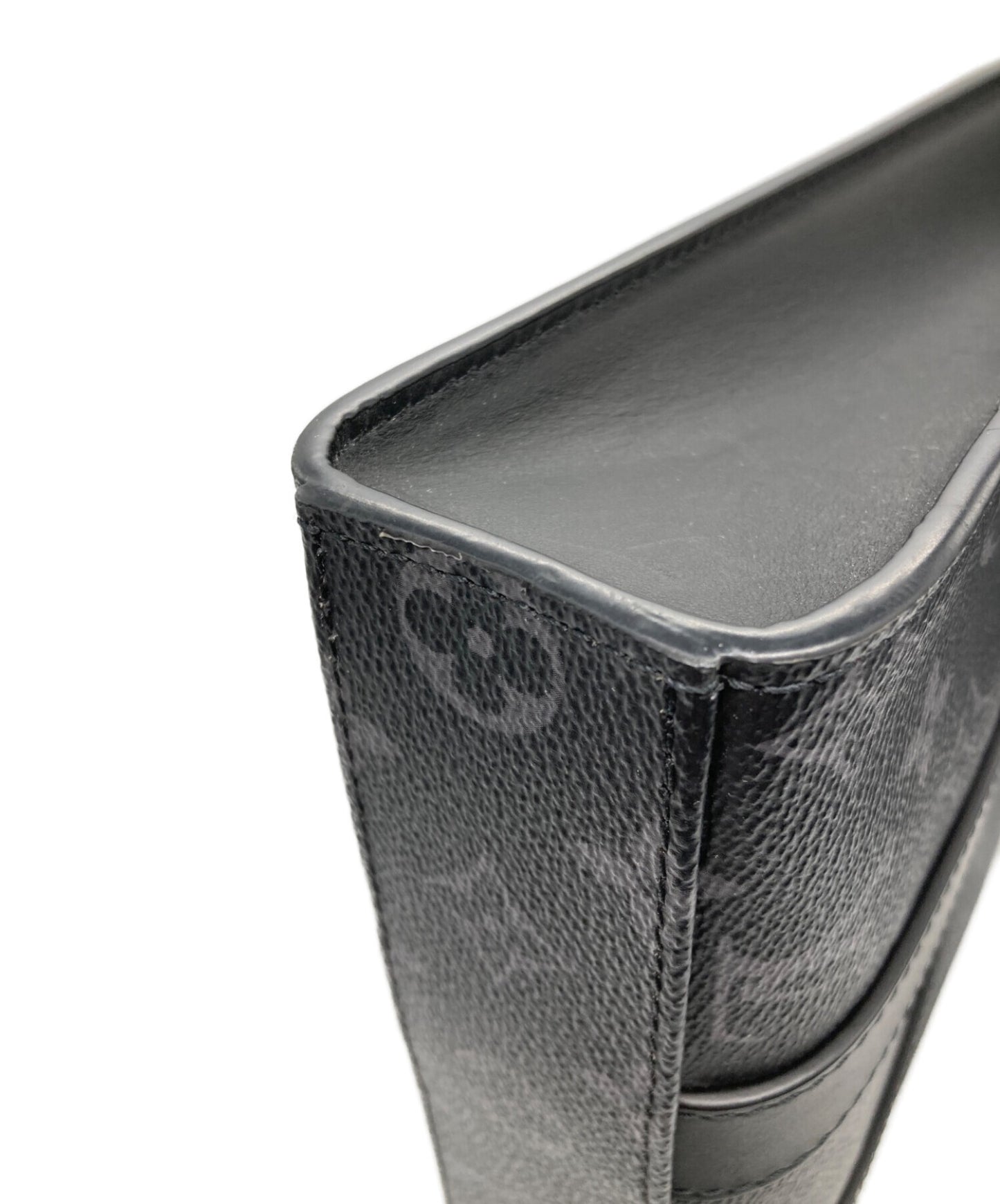 [Pre-owned] LOUIS VUITTON Monogram Eclipse Sac Pla Cross 2WAY Shoulder Bag M46098 M46098