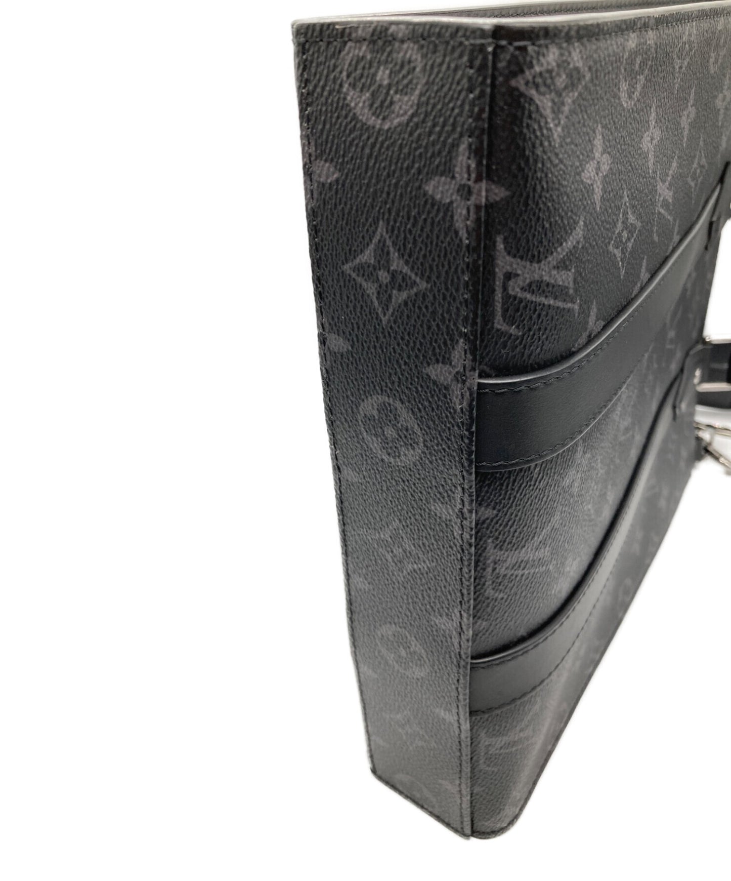 [Pre-owned] LOUIS VUITTON Monogram Eclipse Sac Pla Cross 2WAY Shoulder Bag M46098 M46098