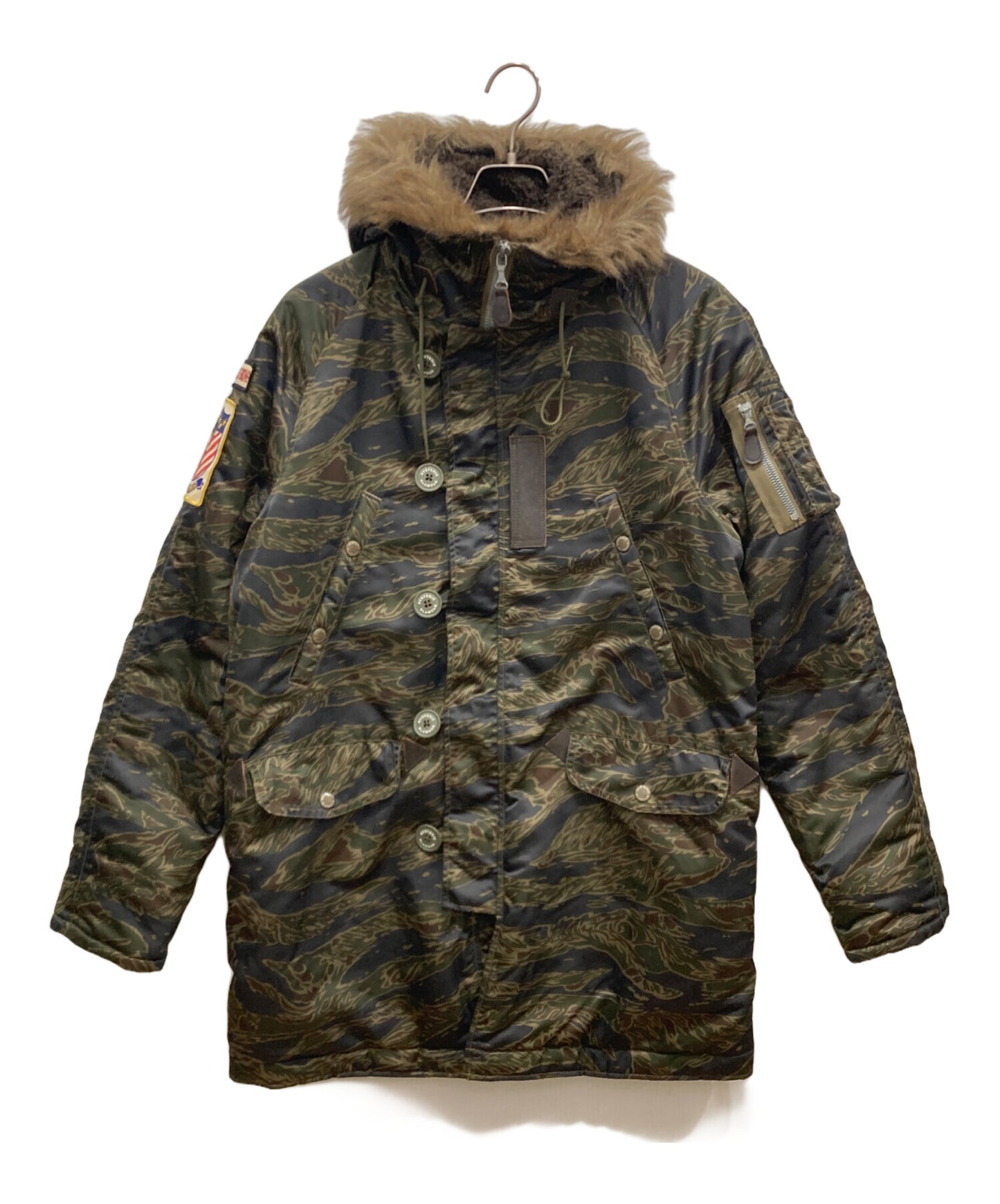 [Pre-owned] Hysteric Glamour Tiger Camo N-3B Coat 0234AC05