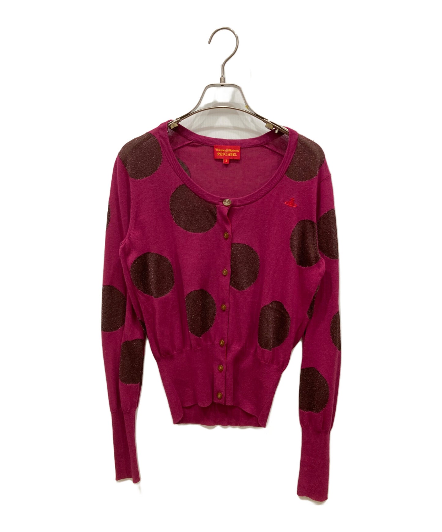 [Pre-owned] Vivienne Westwood RED LABEL Dot Cardigan