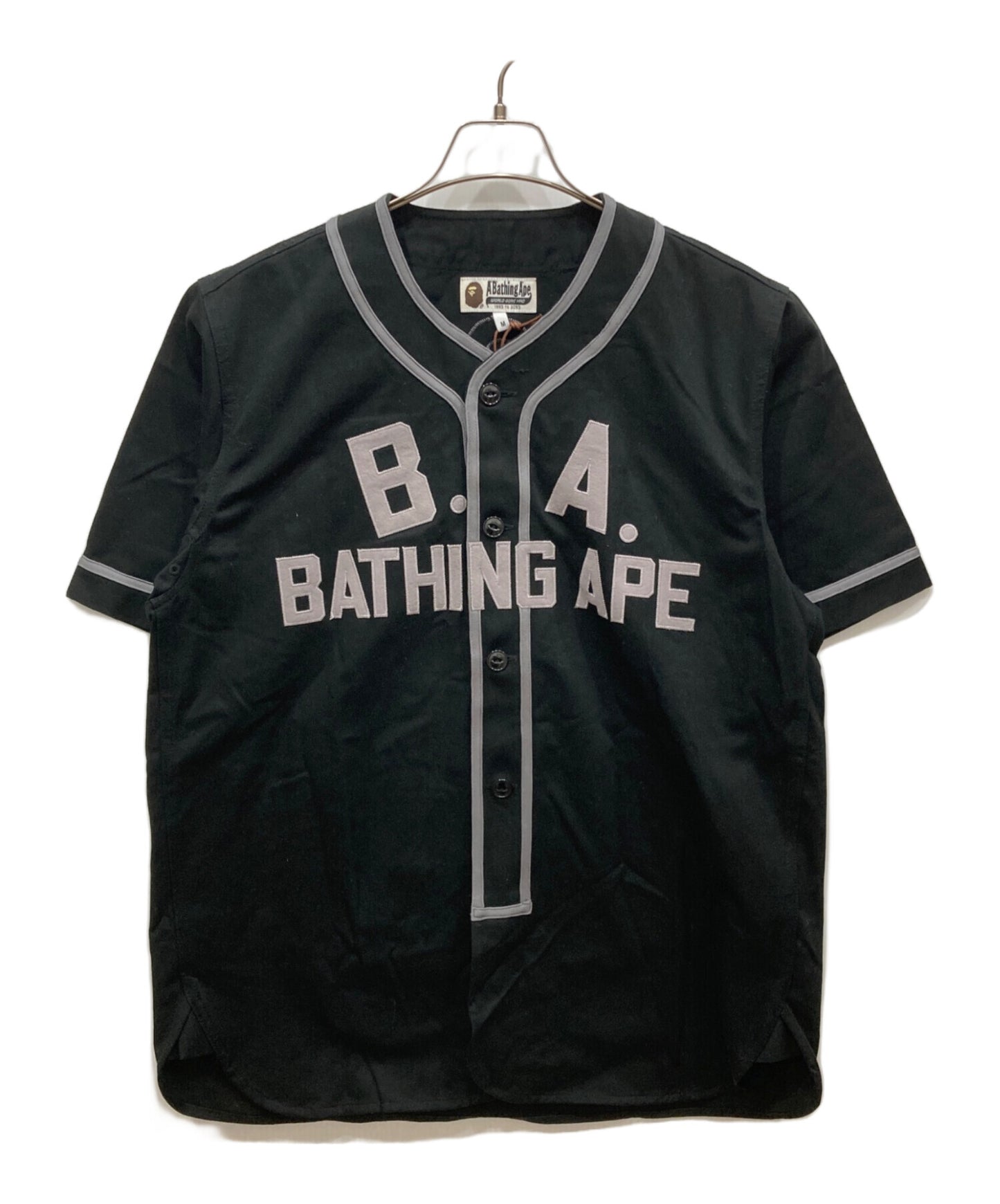 [Pre-owned] A BATHING APE baseball shirt 001SRI301004M