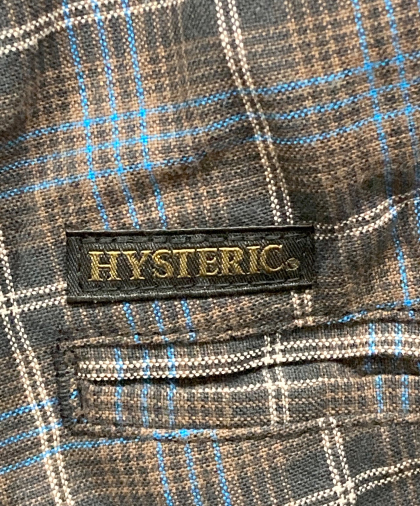 [Pre-owned] Hysteric Glamour overcheck tapered pants