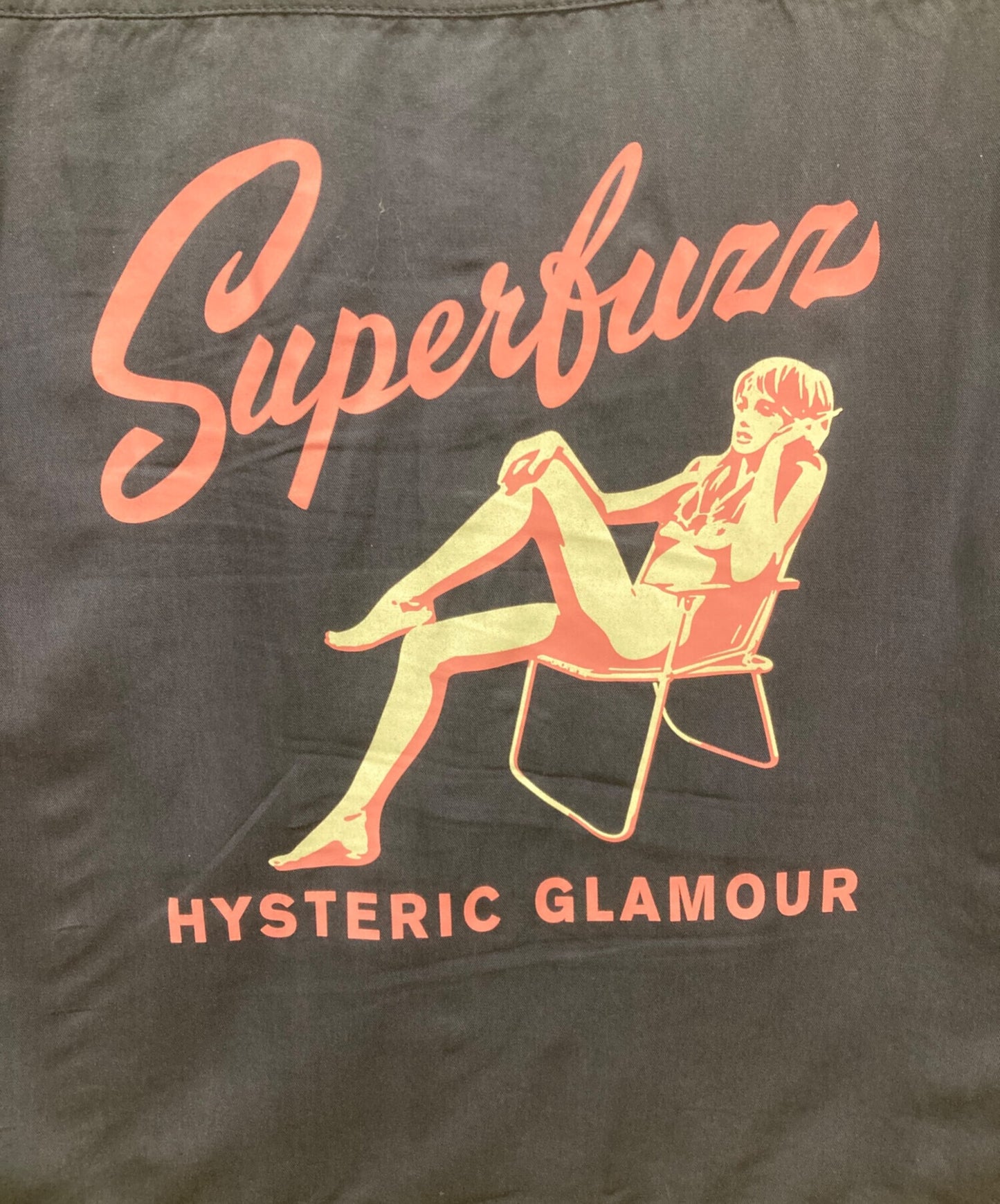 [Pre-owned] Hysteric Glamour SUPER FUZZ bowling shirt 01241AH06