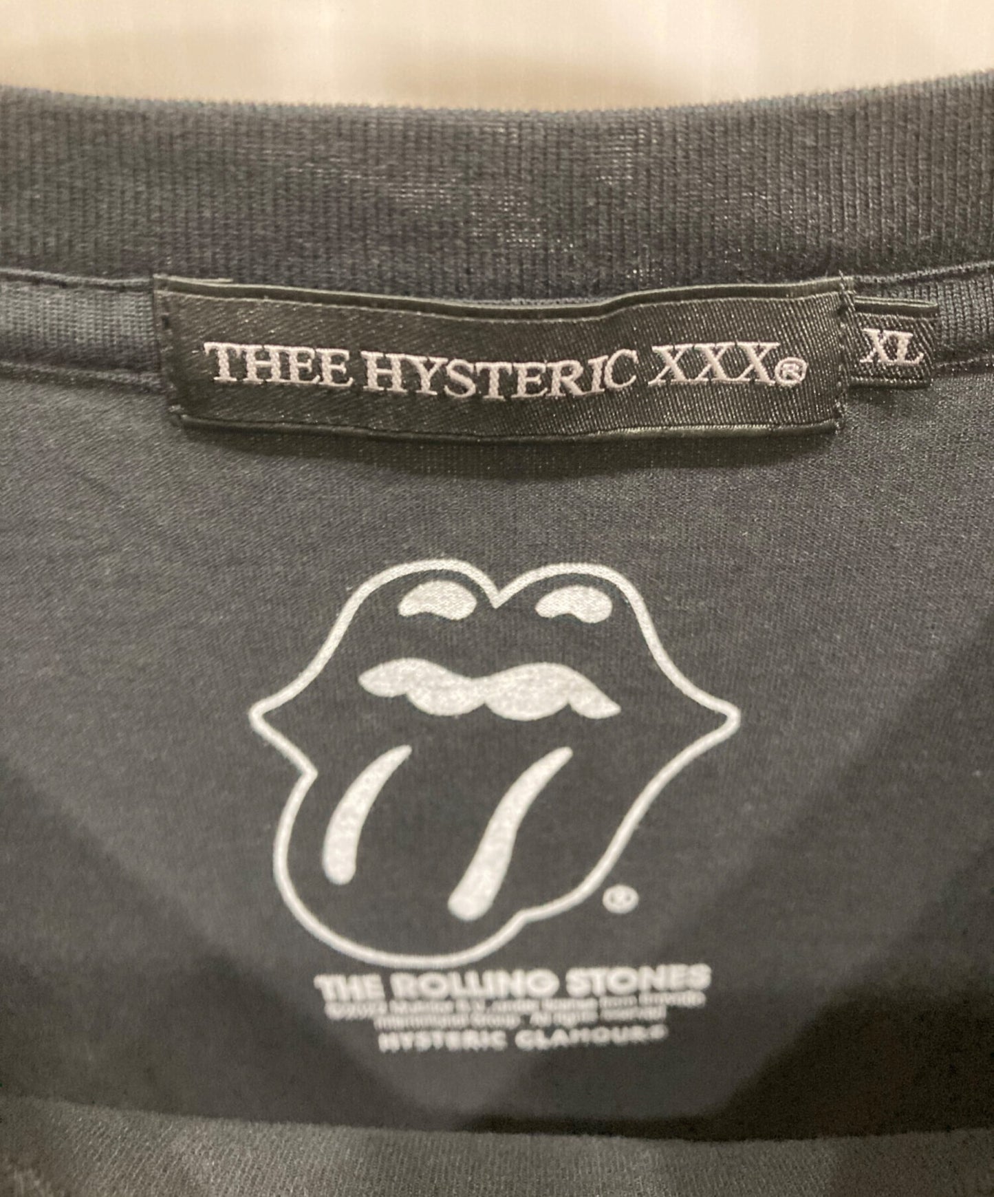 [Pre-owned] Hysteric Glamour THE ROLLING STONES/RSxDIZZY&MILKY T-shirt 06221CT07