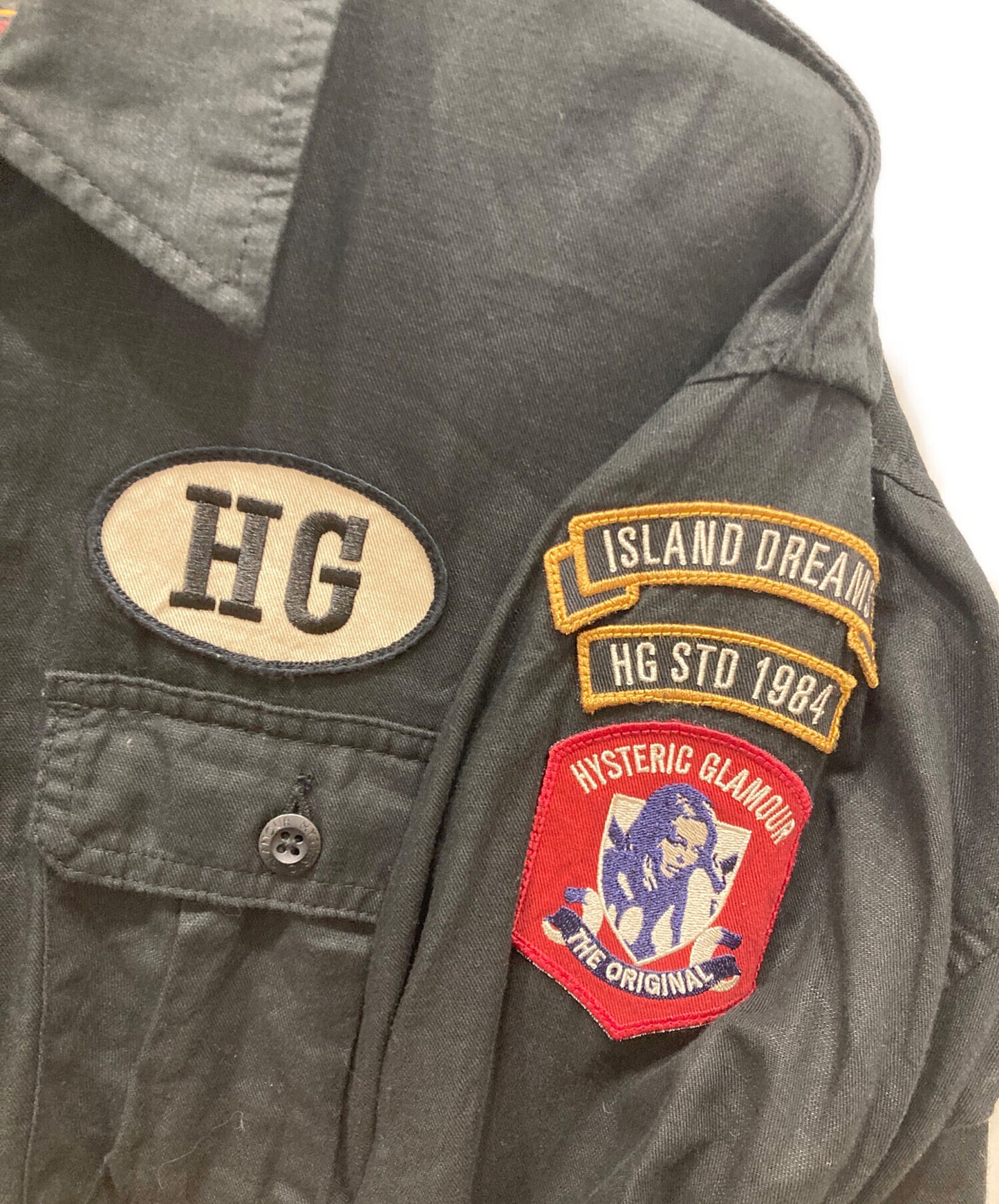 [Pre-owned] Hysteric Glamour Cotton Linen Long Shirt