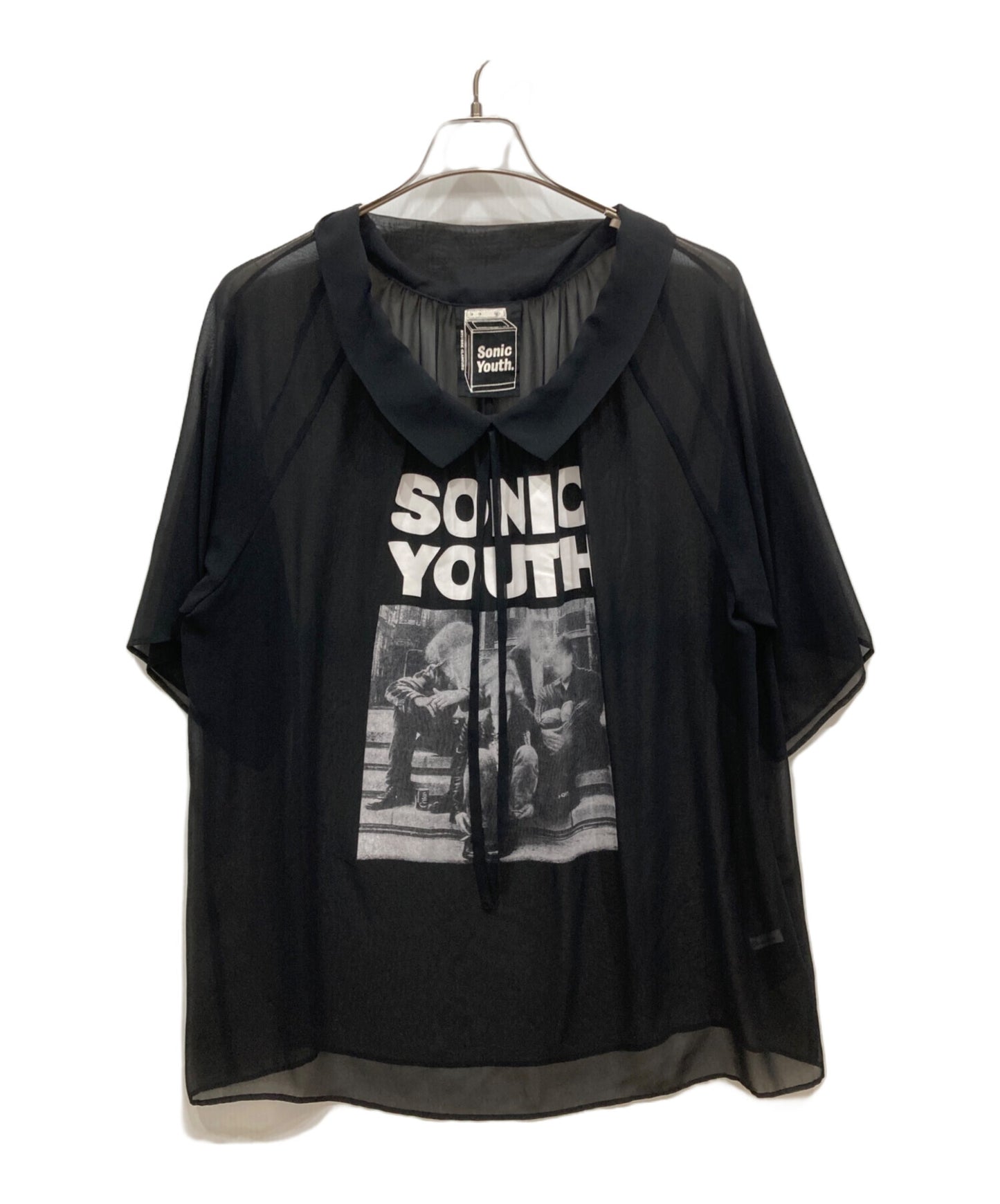 [Pre-owned] Hysteric Glamour SONIC YOUTH/HERE WHERE Pullover Blouse 01211AH07