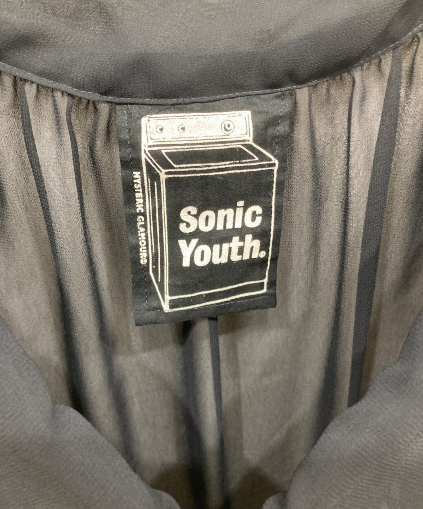 [Pre-owned] Hysteric Glamour SONIC YOUTH/HERE WHERE Pullover Blouse 01211AH07