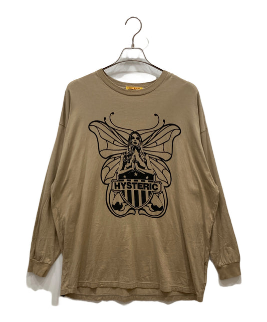[Pre-owned] Hysteric Glamour LEVITATED GIRL Oversized T-shirt 01241CL01